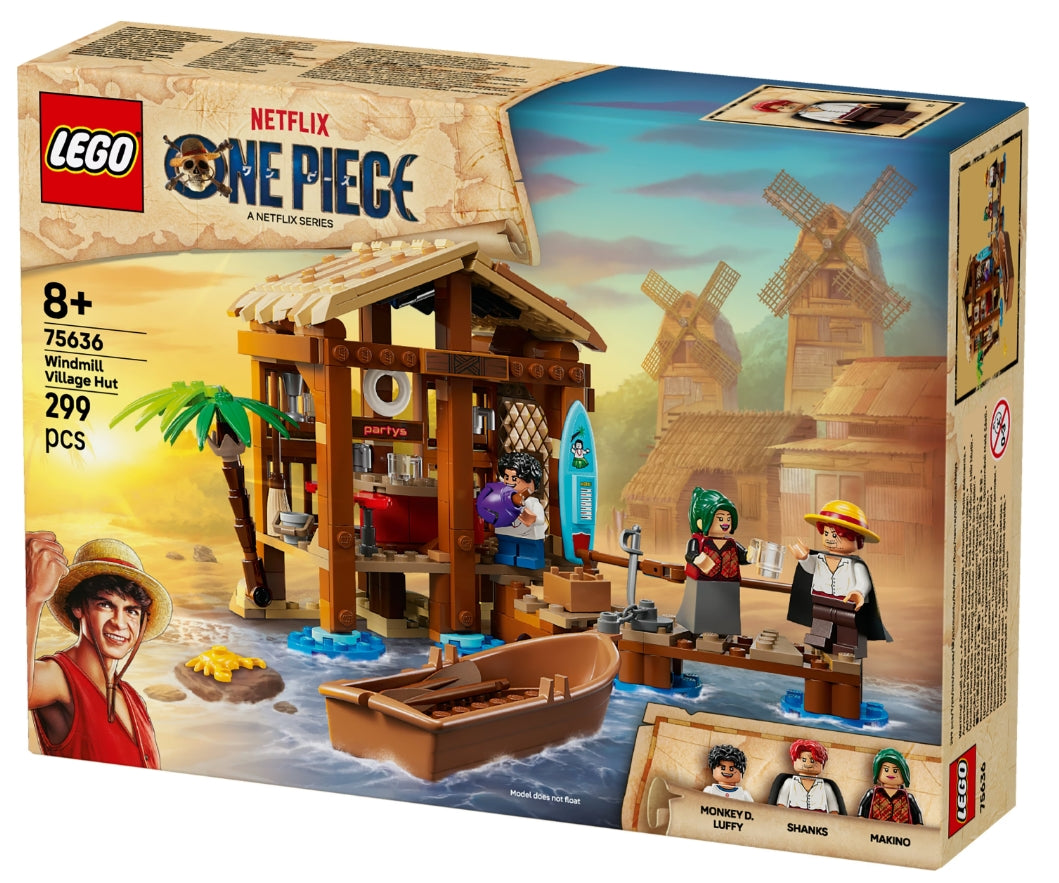LEGO ONE PIECE Hütte im Windmühlendorf 75636