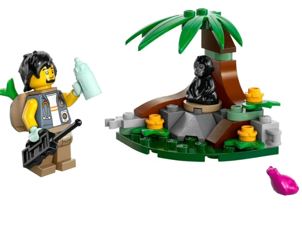 LEGO Dschungelforscher mit Baby-Gorilla 30665
