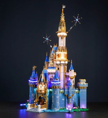 BrickBling LED Licht Set für LEGO Disney Schloss (43222) inkl. Fernbedienung
