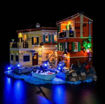 BrickBling LED Licht Set für LEGO Die Italienische Riviera (21359) inkl. Fernbedienung
