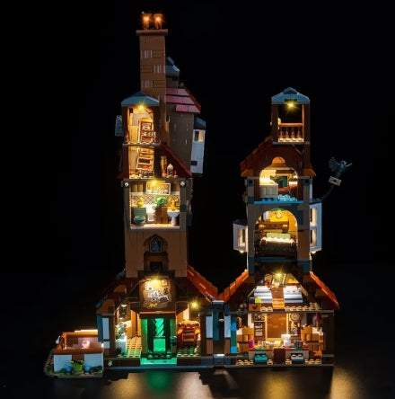 BrickBling LED Licht Set für LEGO Der Fuchsbau – Sammleredition (76437) inkl. Fernbedienung