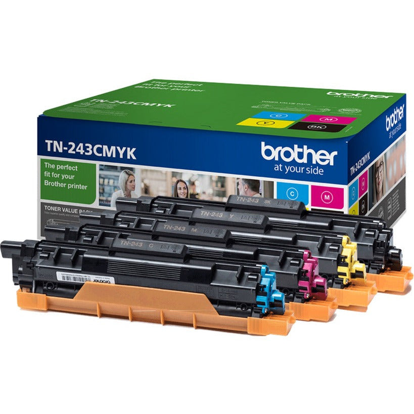 BROTHER TN-243 (Einzeltoner, Magenta, Schwarz, Cyan, Gelb)