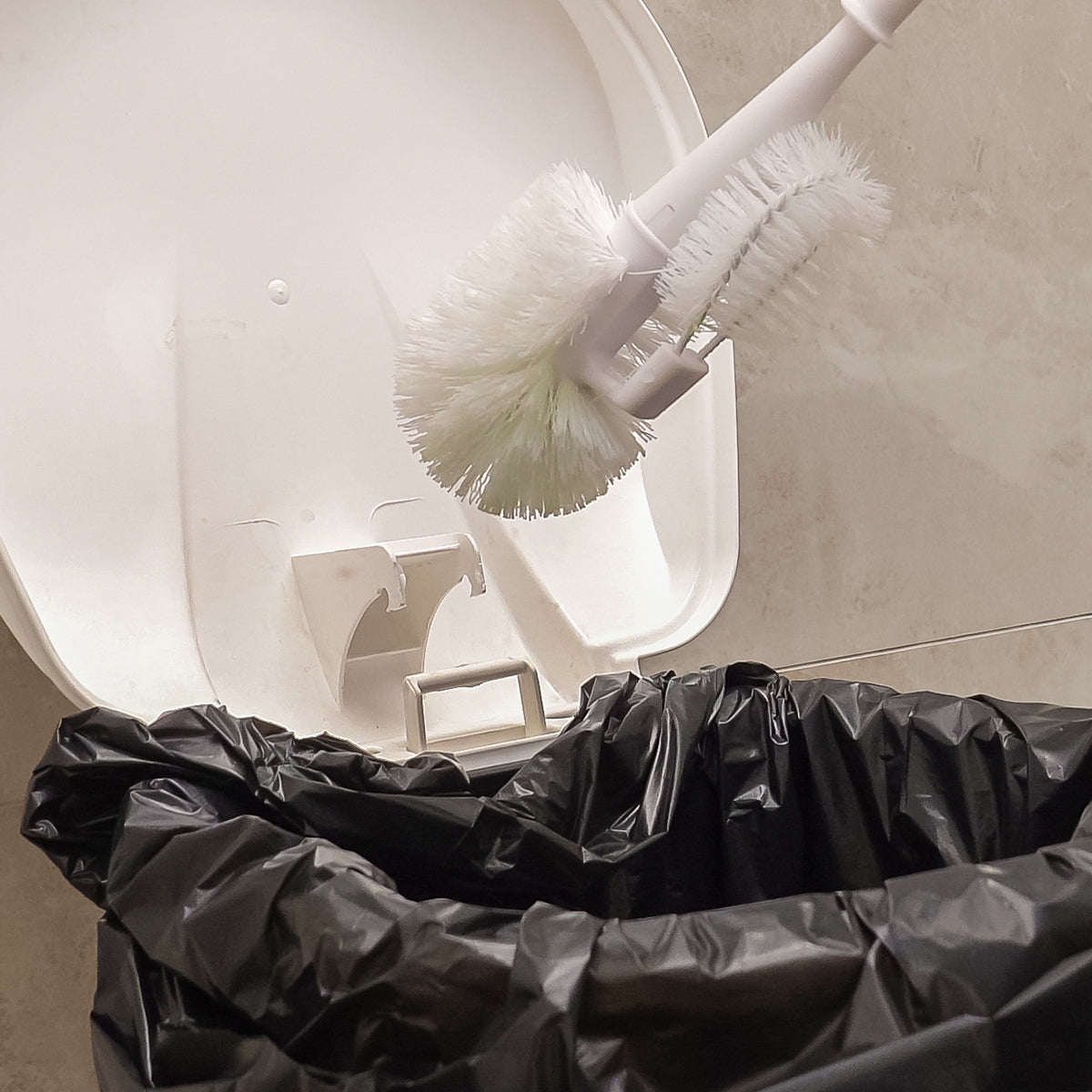 CREaCLEAN CLARISSA XL WC Bürste – mit Randreiniger