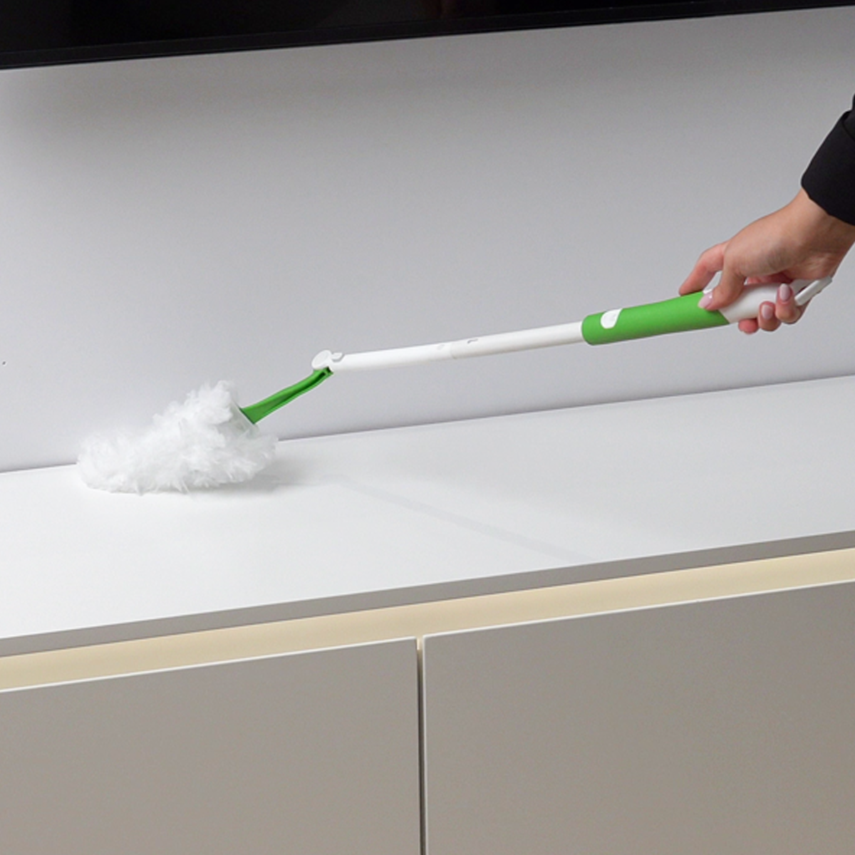 CREaCLEAN XXL Staubwedel – Staubmagnet Starter Kit 360° inkl. 2x 360° Staubfangtücher