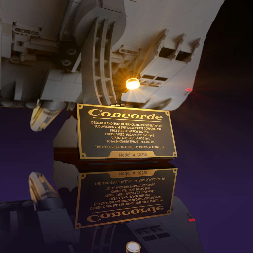 LMB 2.0 LED Licht für LEGO Icons Concorde 10318