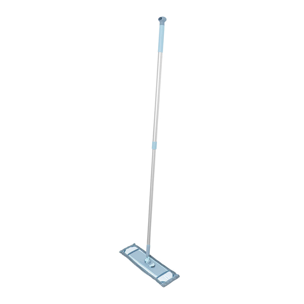 CREaCLEAN CrystalMop – Bodenwischer mit Teleskopstiel und Wischbezug (42 cm)