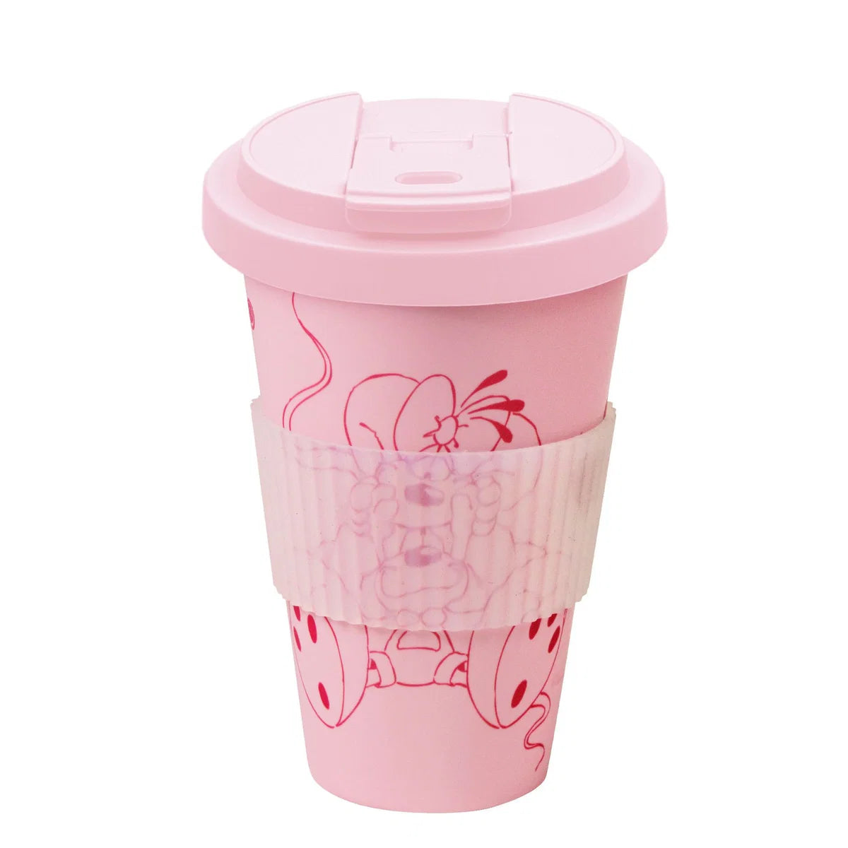 Diddl Coffee-to-go-Becher rosa