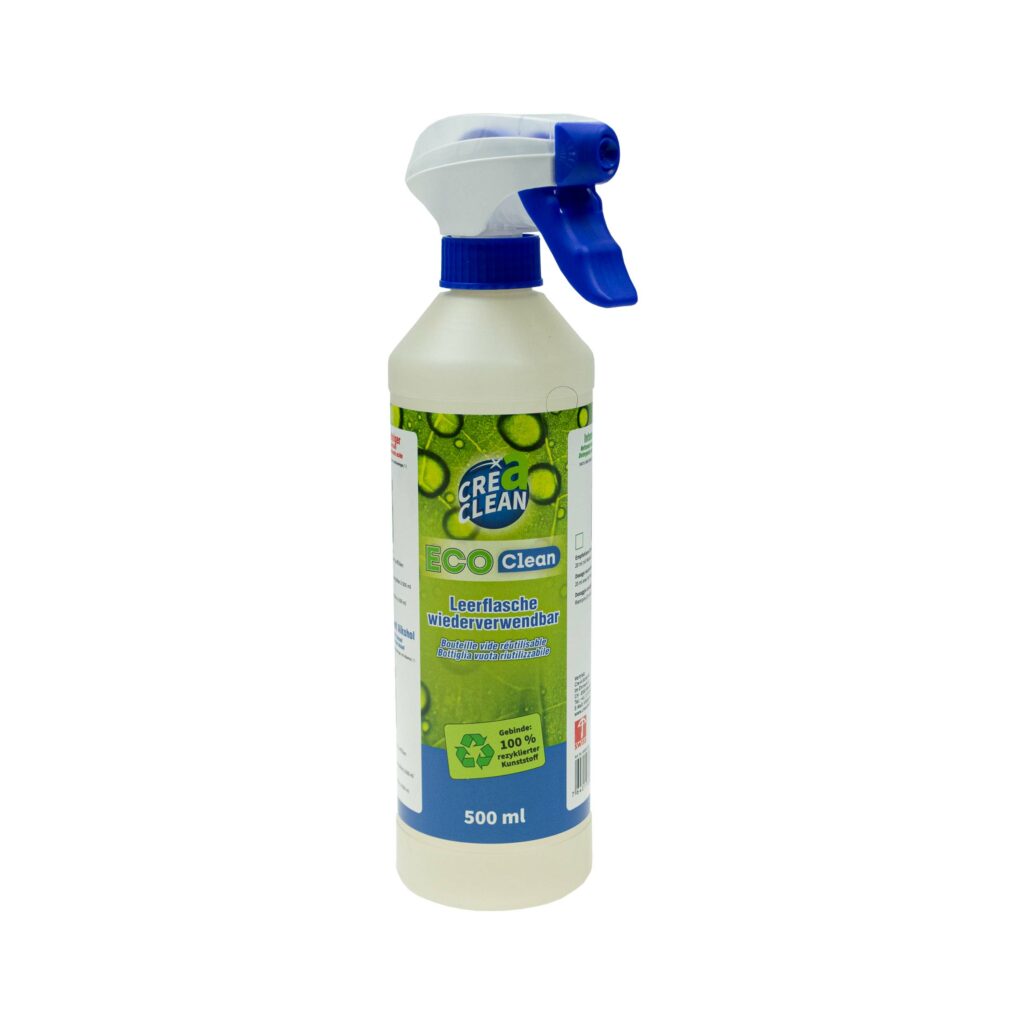 CREaCLEAN ECOClean Leerflasche wiederverwendbar, 500 ml
