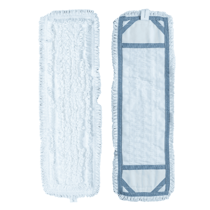 CREaCLEAN CrystalMop – Ersatzpads Baumwolle Wischbezug, 2er Set