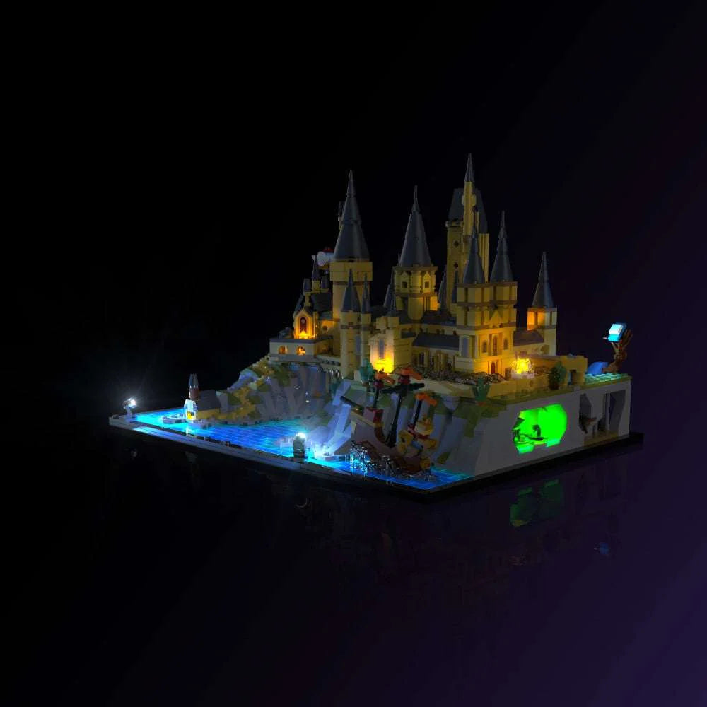 LMB 2.0 LED Licht Set für LEGO Harry Potter Schloss Hogwarts mit Schlossgelände 76419