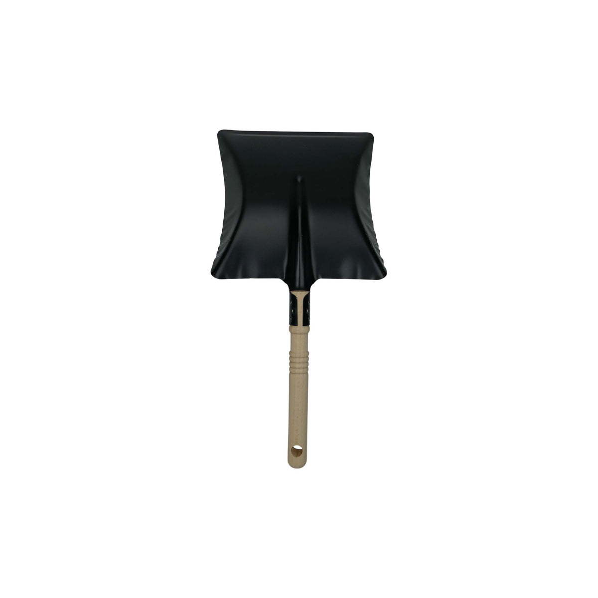 CREaCLEAN Stahl Kehrschaufel, Kehrblech in Schwarz