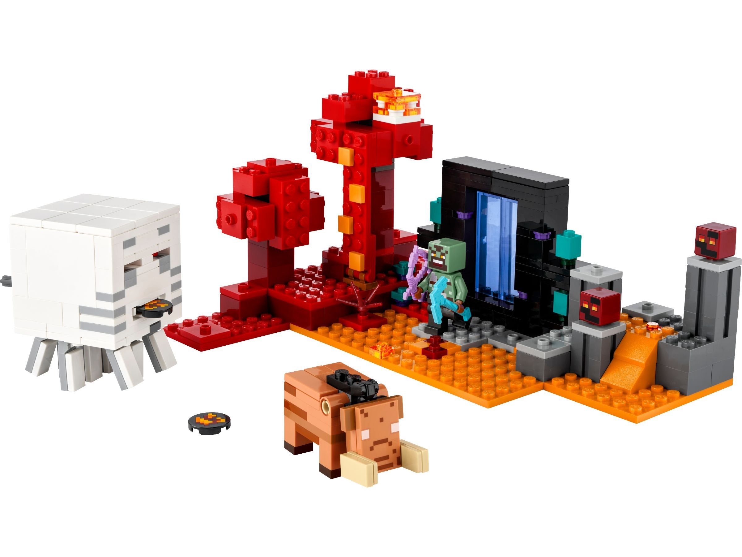 LEGO Minecraft Hinterhalt am Netherportal 21255
