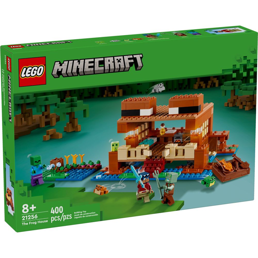 LEGO Minecraft Das Froschhaus 21256