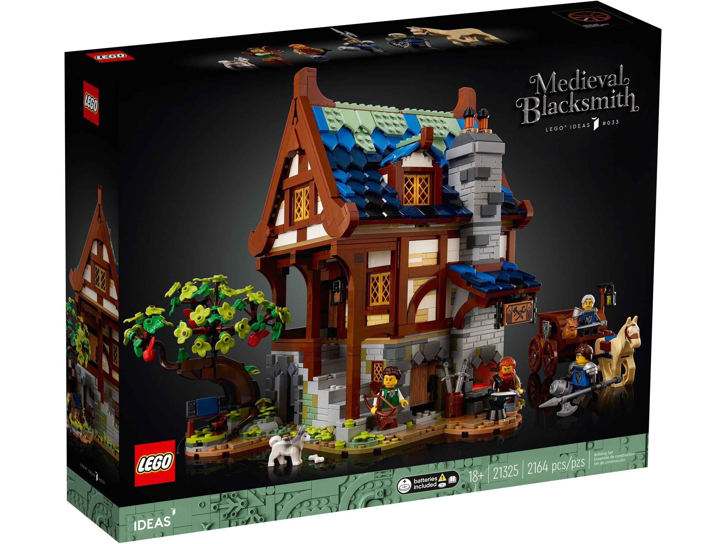 LEGO Ideas Mittelalterliche Schmiede 21325