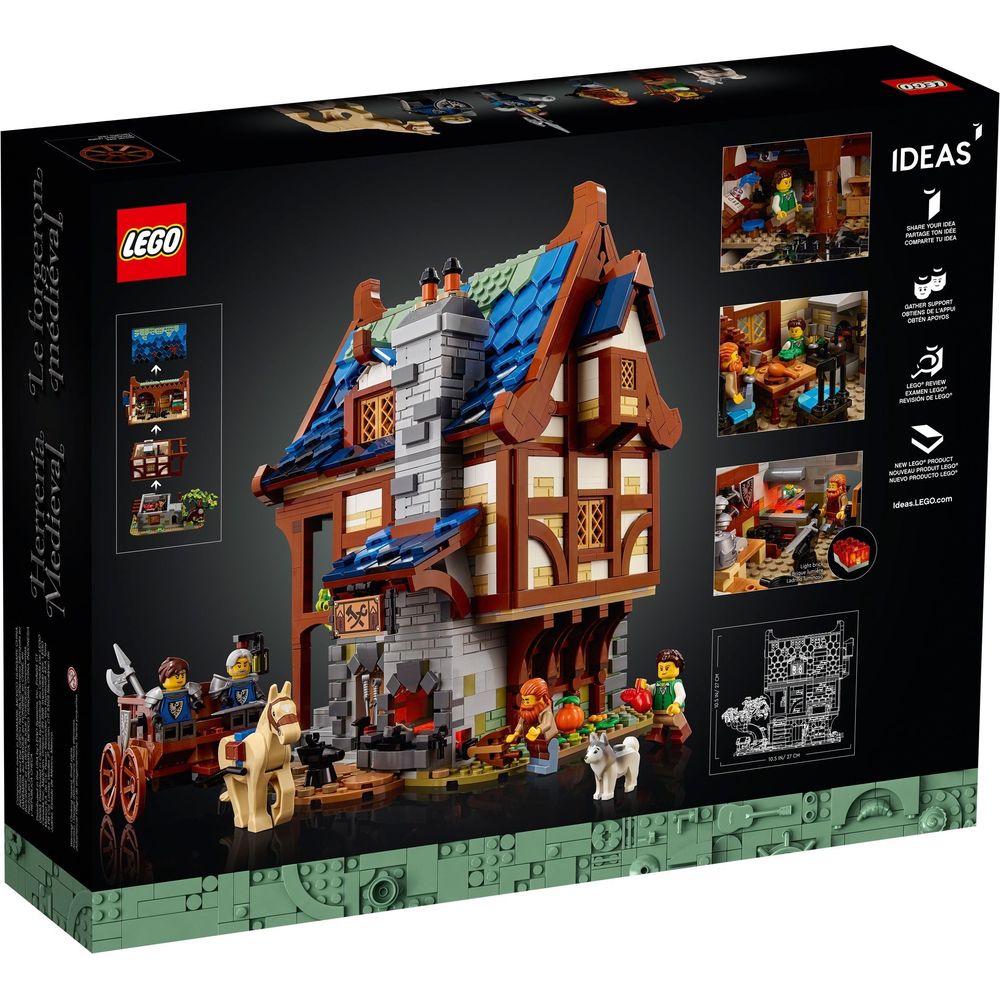 LEGO Ideas Forge médiévale 21325