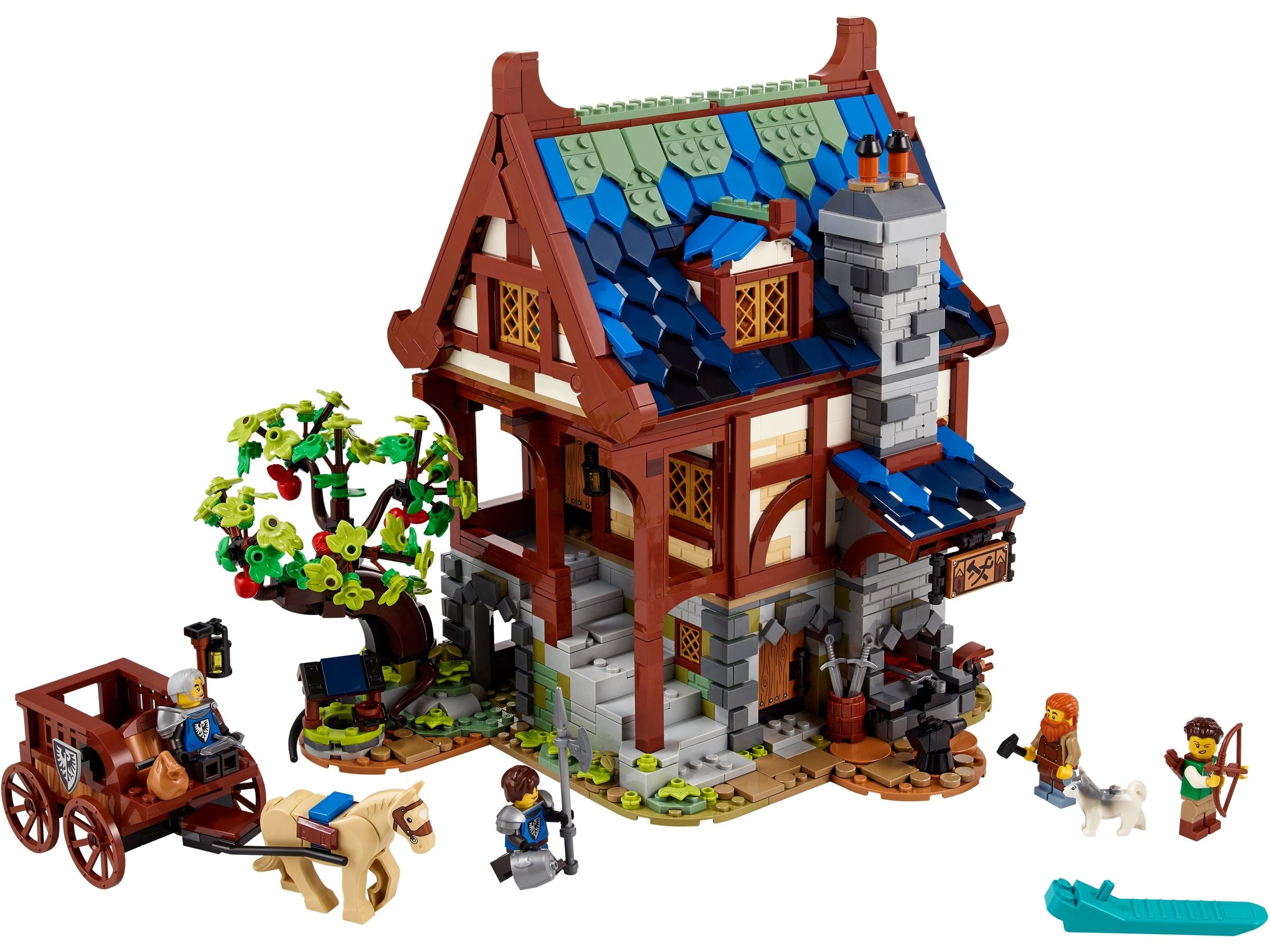 LEGO Ideas Mittelalterliche Schmiede 21325