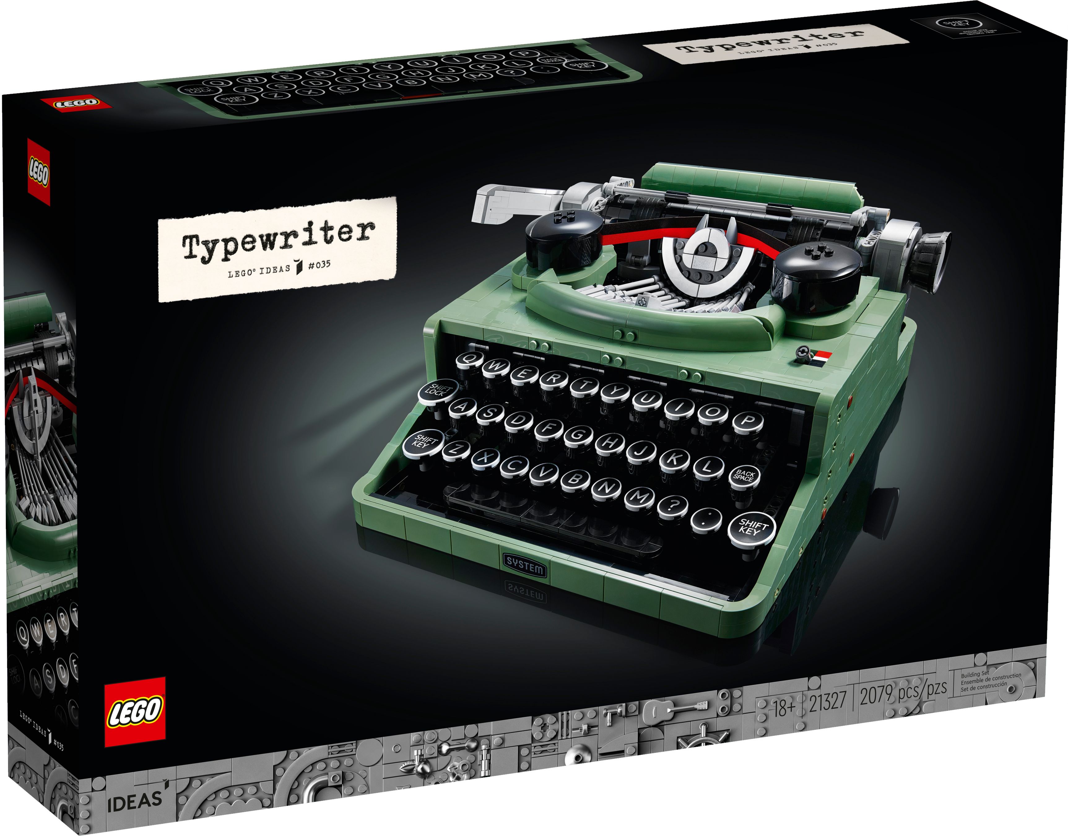 Machine à écrire LEGO Ideas 21327