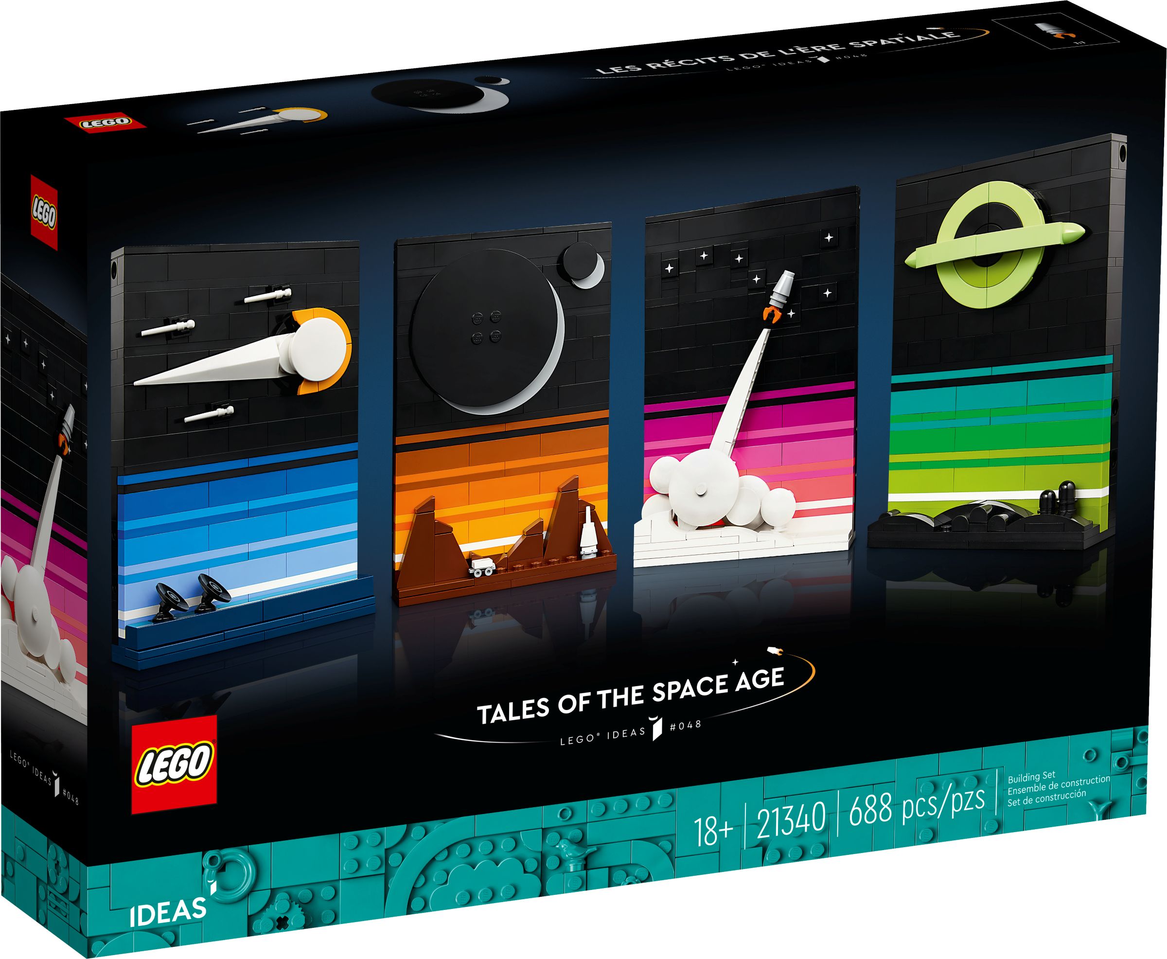 LEGO Ideas Geschichten aus dem Weltraumzeitalter 21340