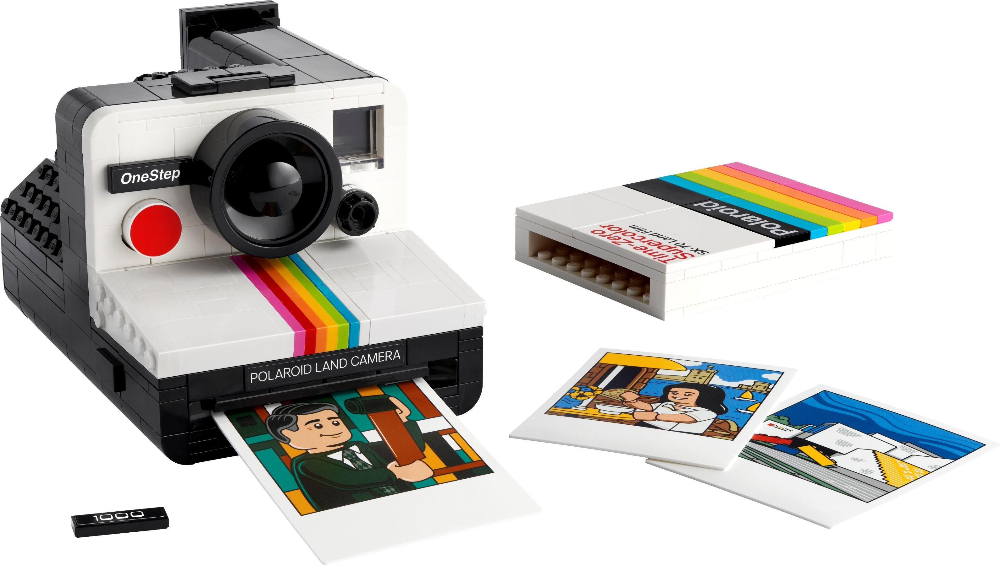 LEGO Ideas Polaroid OneStep SX-70 Sofortbildkamera 21345