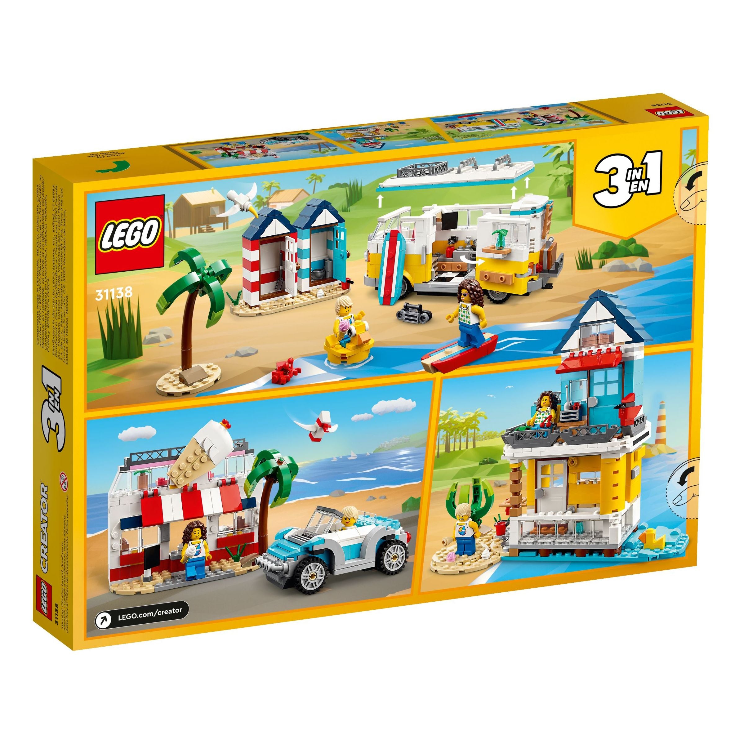 LEGO Creator Strandcampingbus 31138