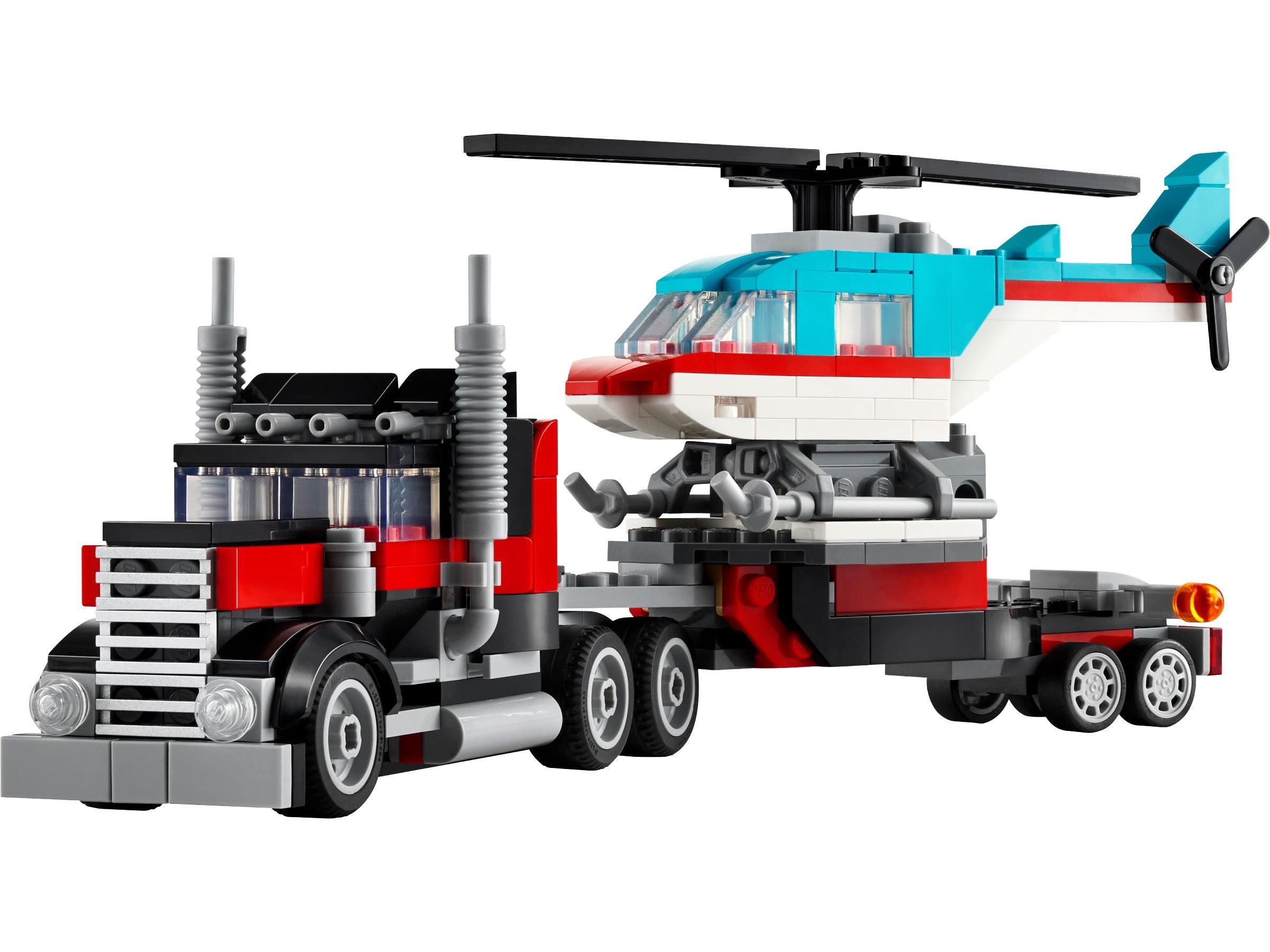 LEGO Creator Tieflader mit Hubschrauber 31146