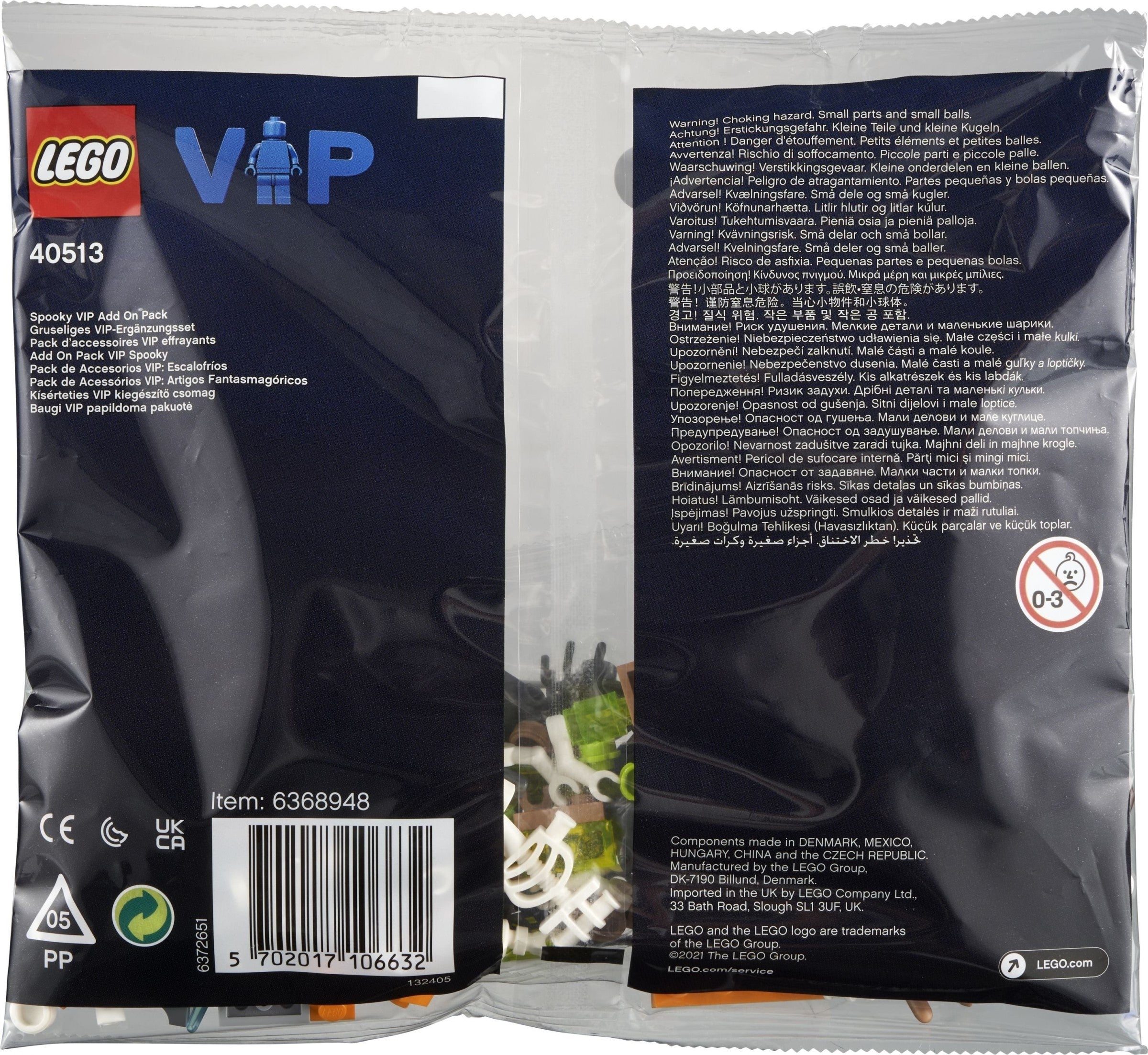 LEGO Miscellaneous Gruseliges VIP-Ergänzungsset 40513