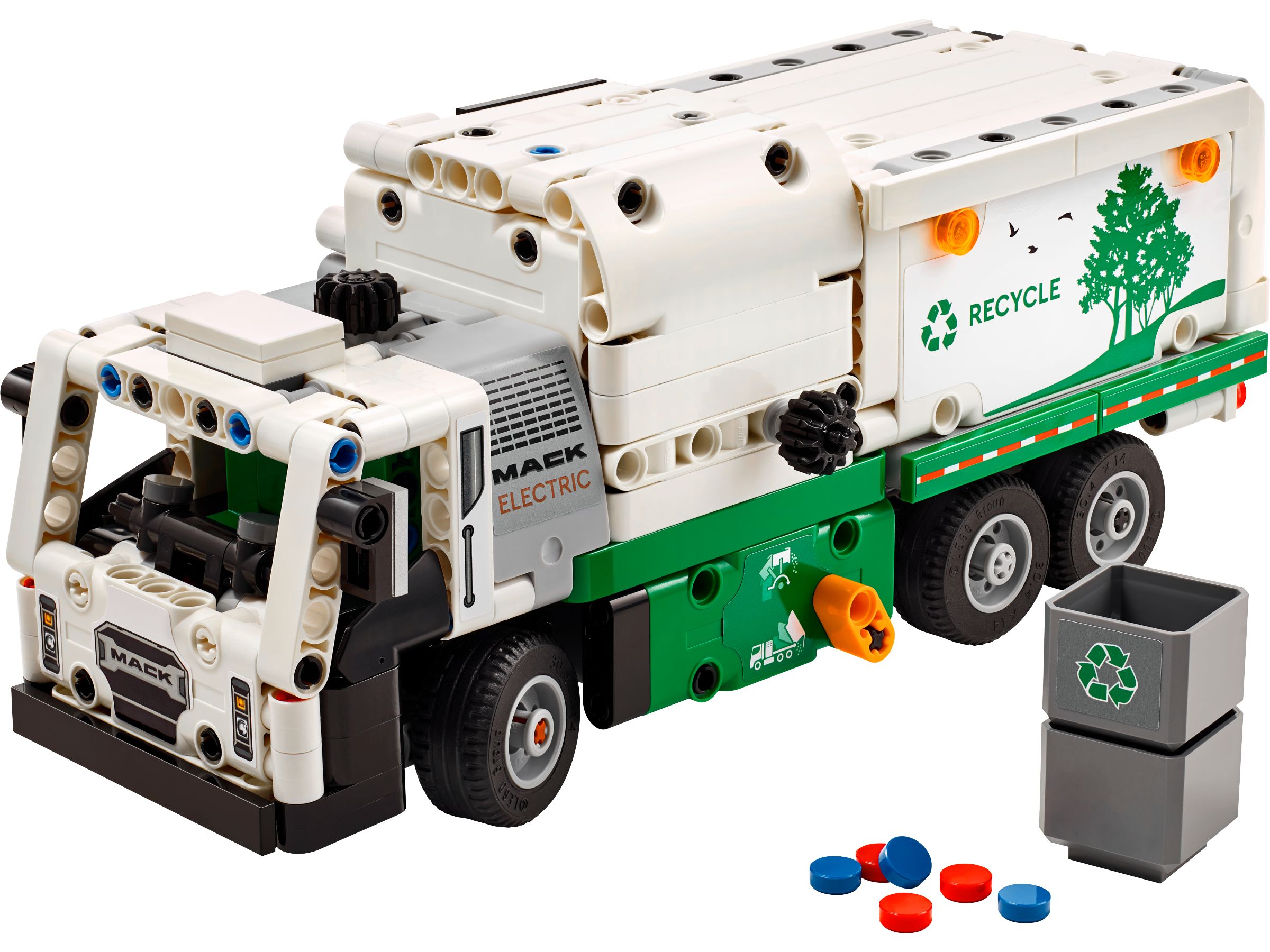 LEGO Technic Mack LR Electric Müllwagen 42167