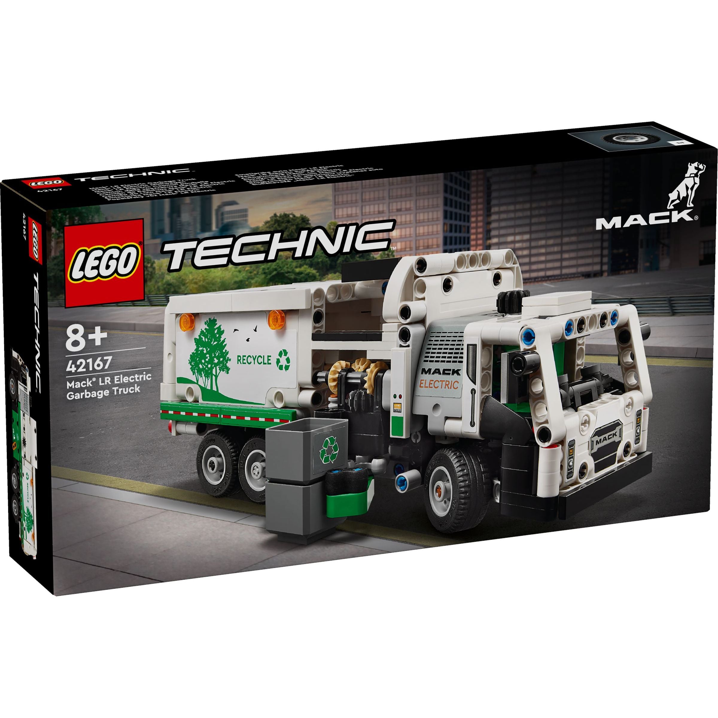 LEGO Technic Mack LR Electric Müllwagen 42167