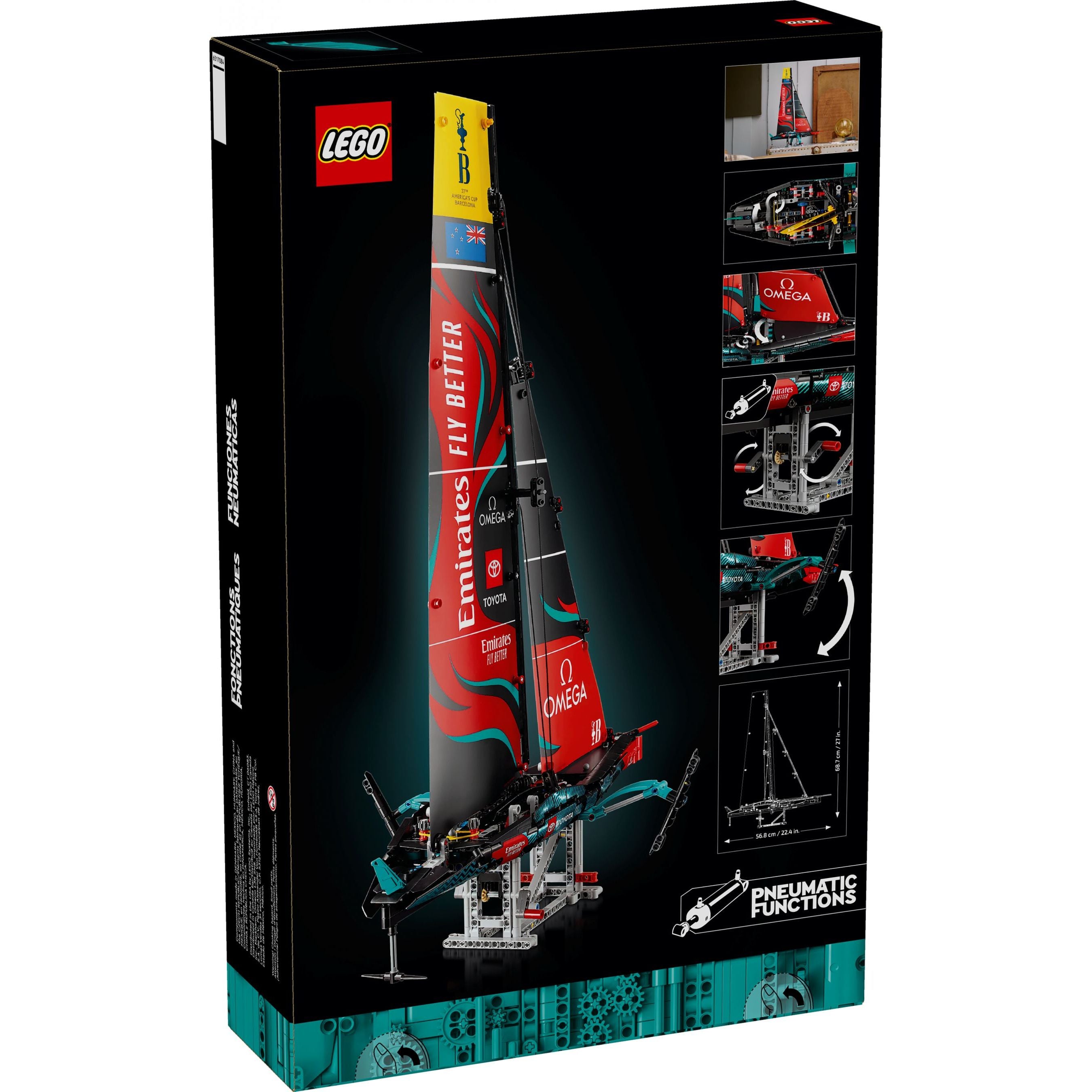 LEGO Technic Emirates Team New Zealand AC75 Rennjacht 42174