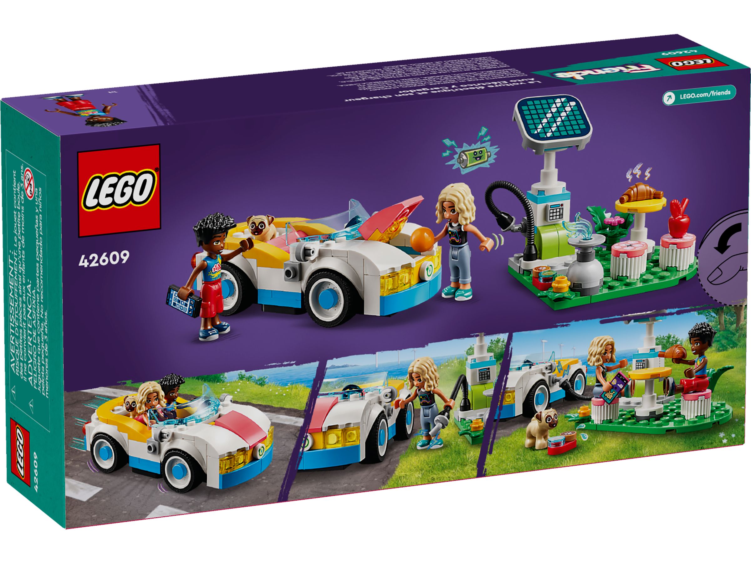 LEGO Friends E-Auto mit Ladestation 42609