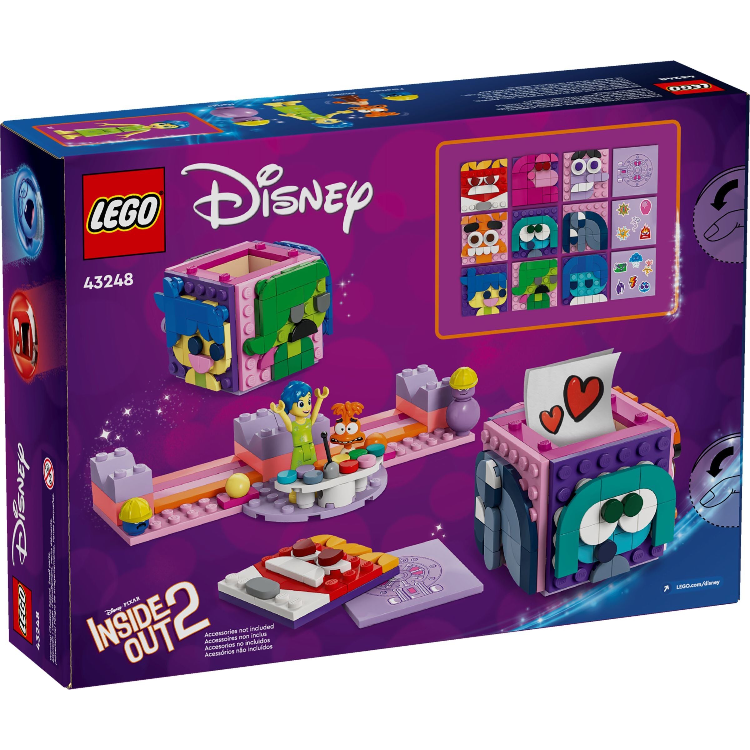 LEGO Disney Alles steht Kopf 2 Stimmungswürfel 43248