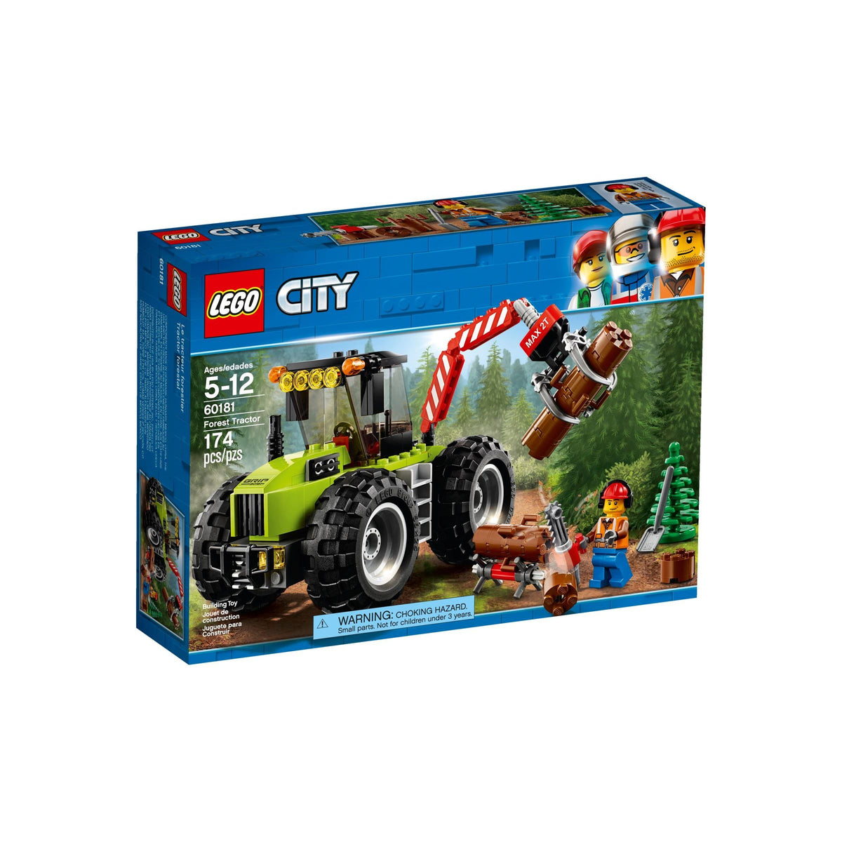 LEGO City Forsttraktor 60181