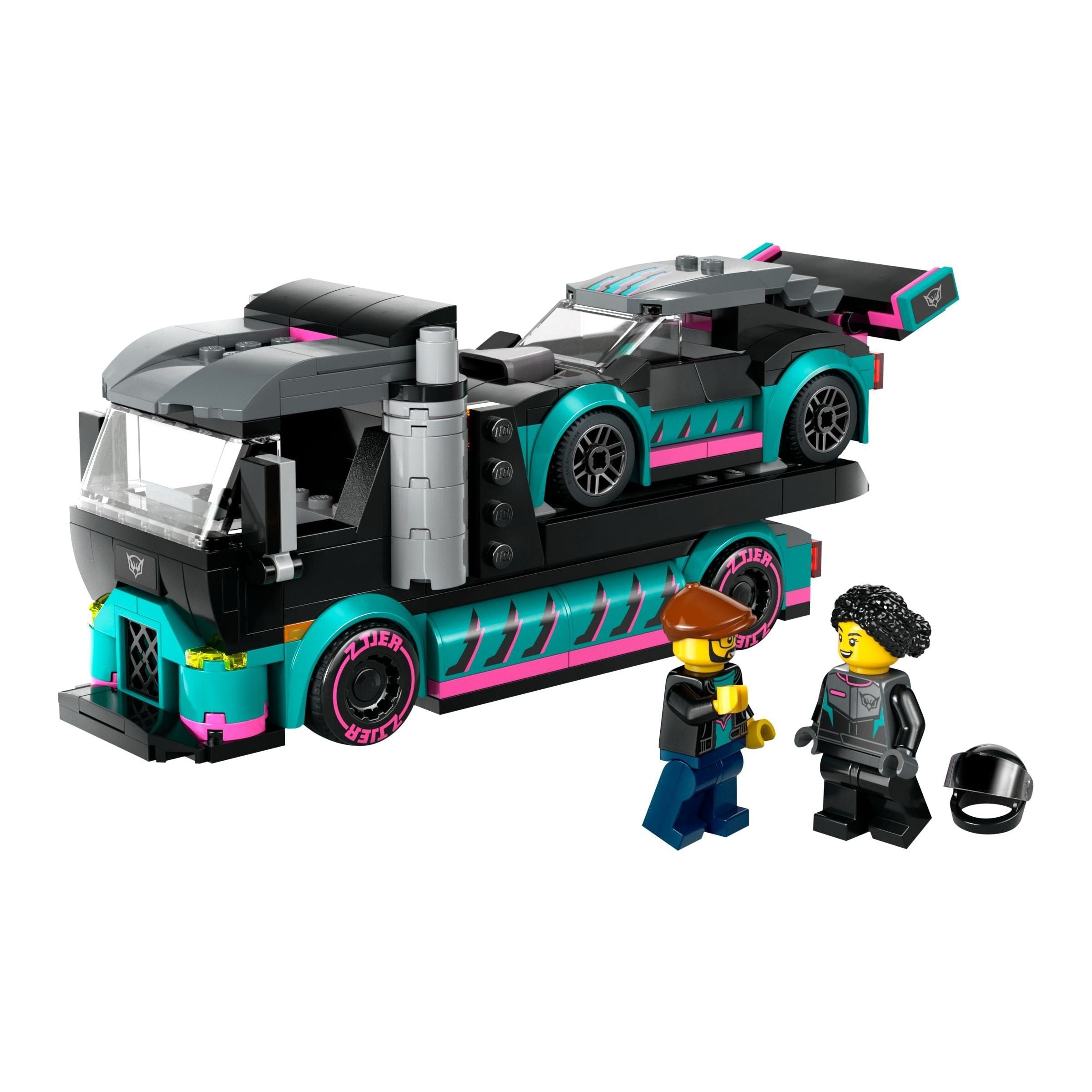 LEGO City Autotransporter mit Rennwagen 60406