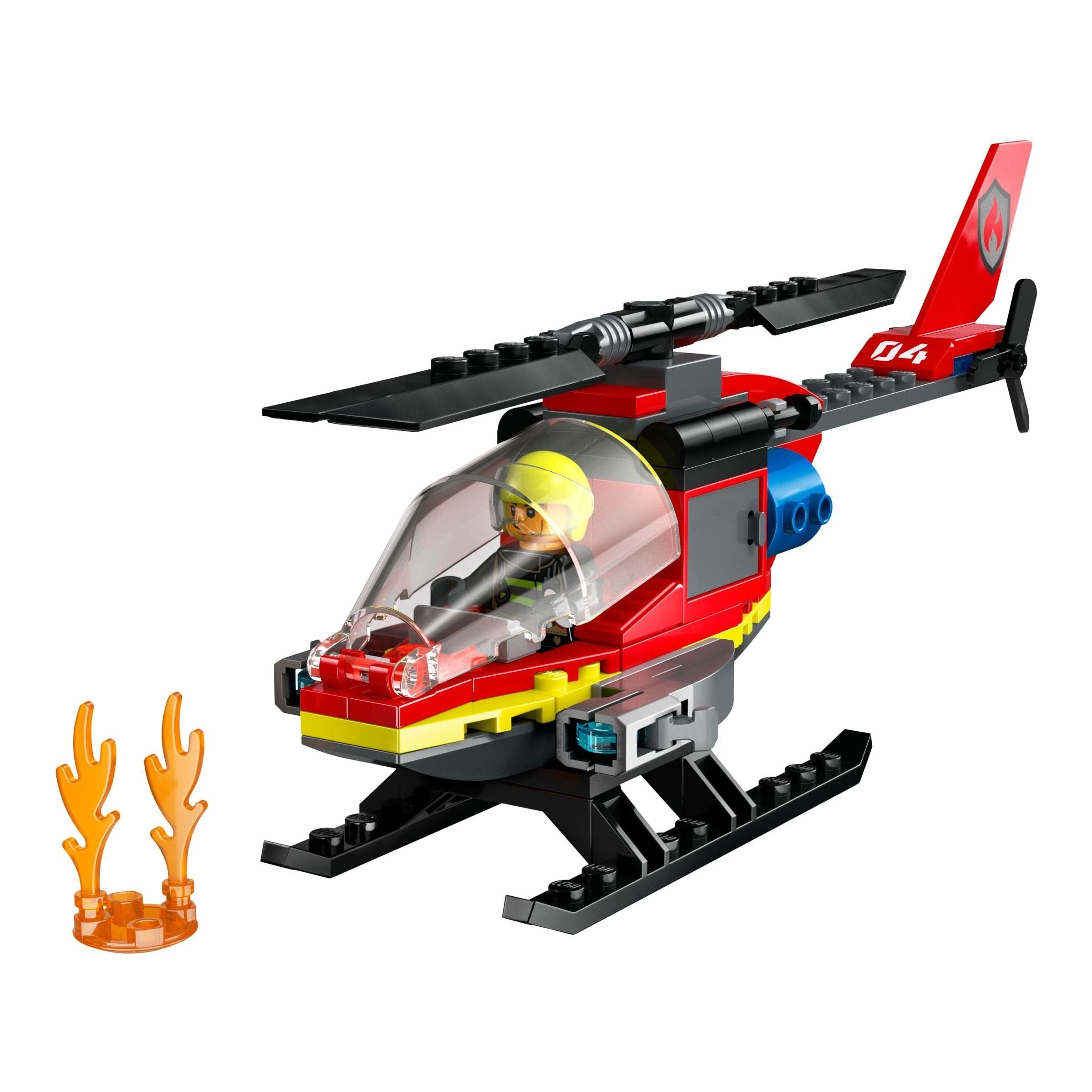 LEGO City Feuerwehrhubschrauber 60411