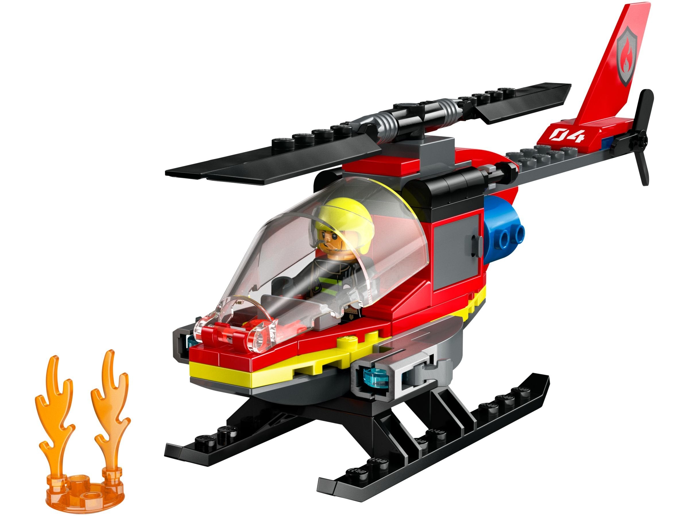 LEGO City Feuerwehrhubschrauber 60411