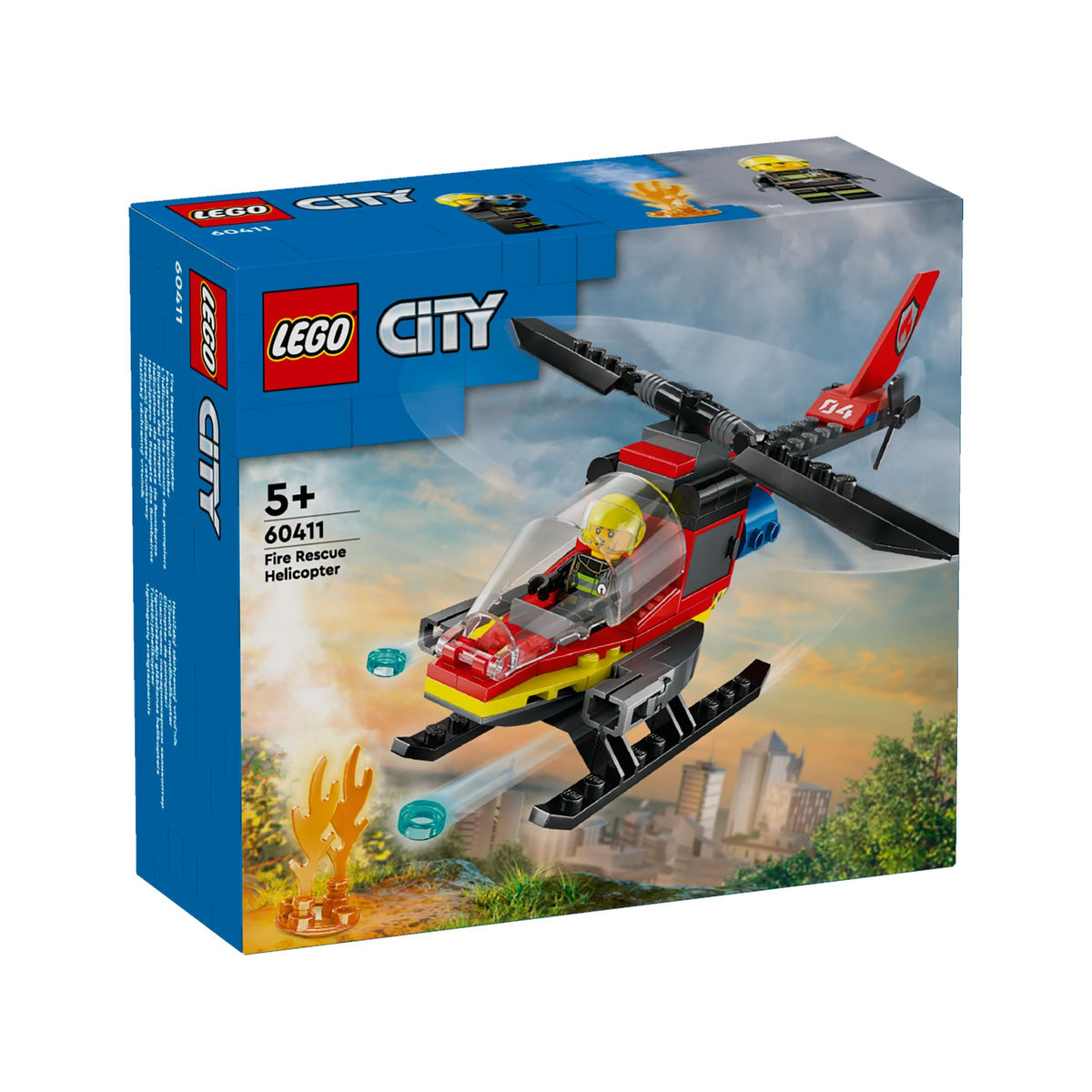 LEGO City Feuerwehrhubschrauber 60411