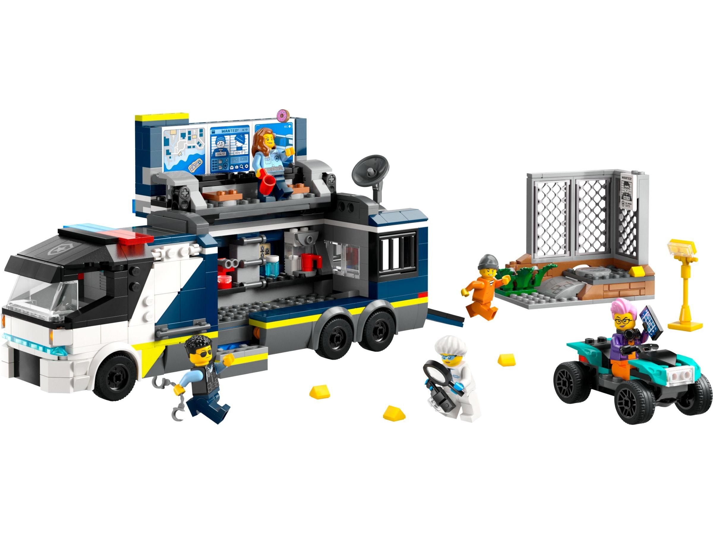 LEGO City Polizeitruck mit Labor 60418