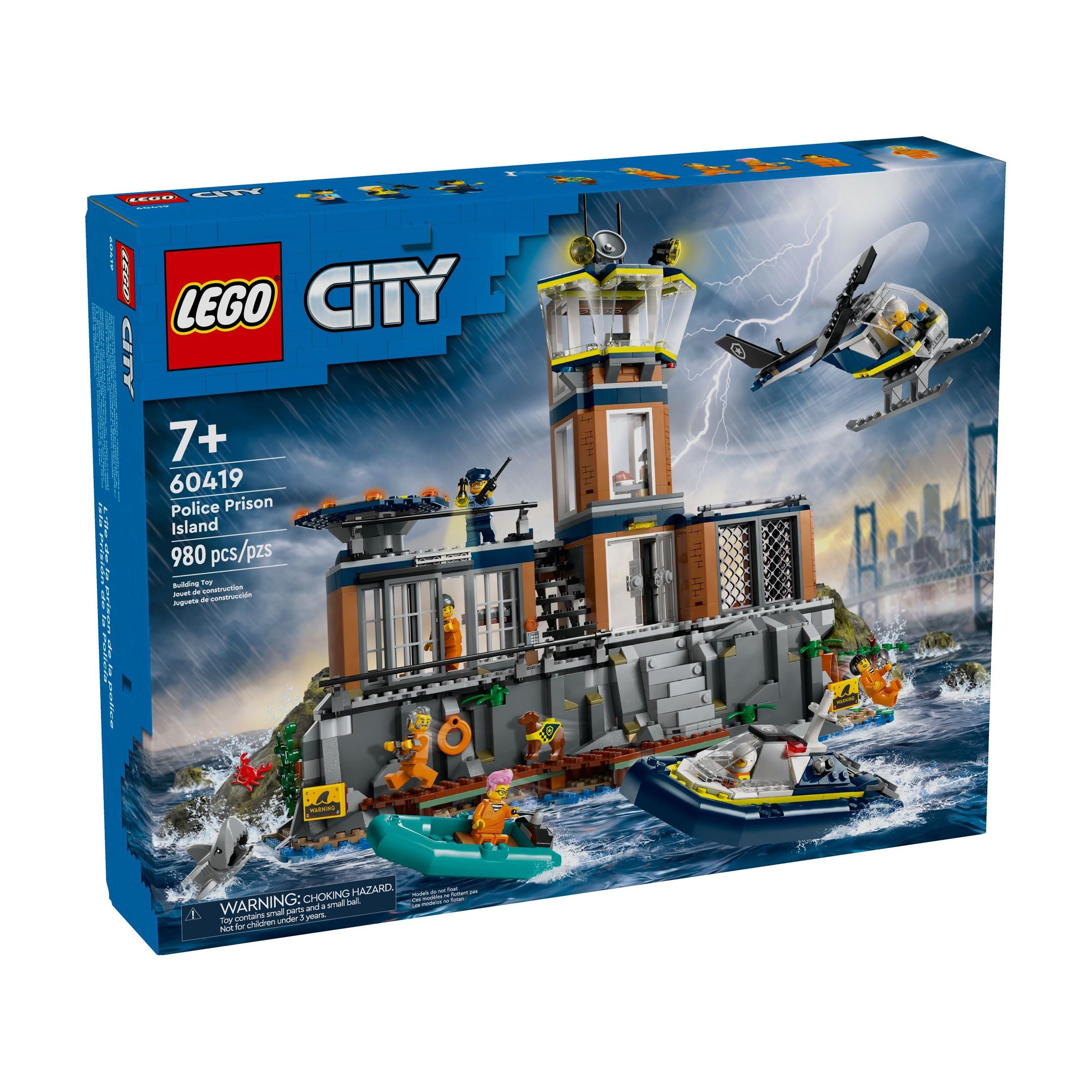 LEGO City Polizeistation auf der Gefängnisinsel 60419