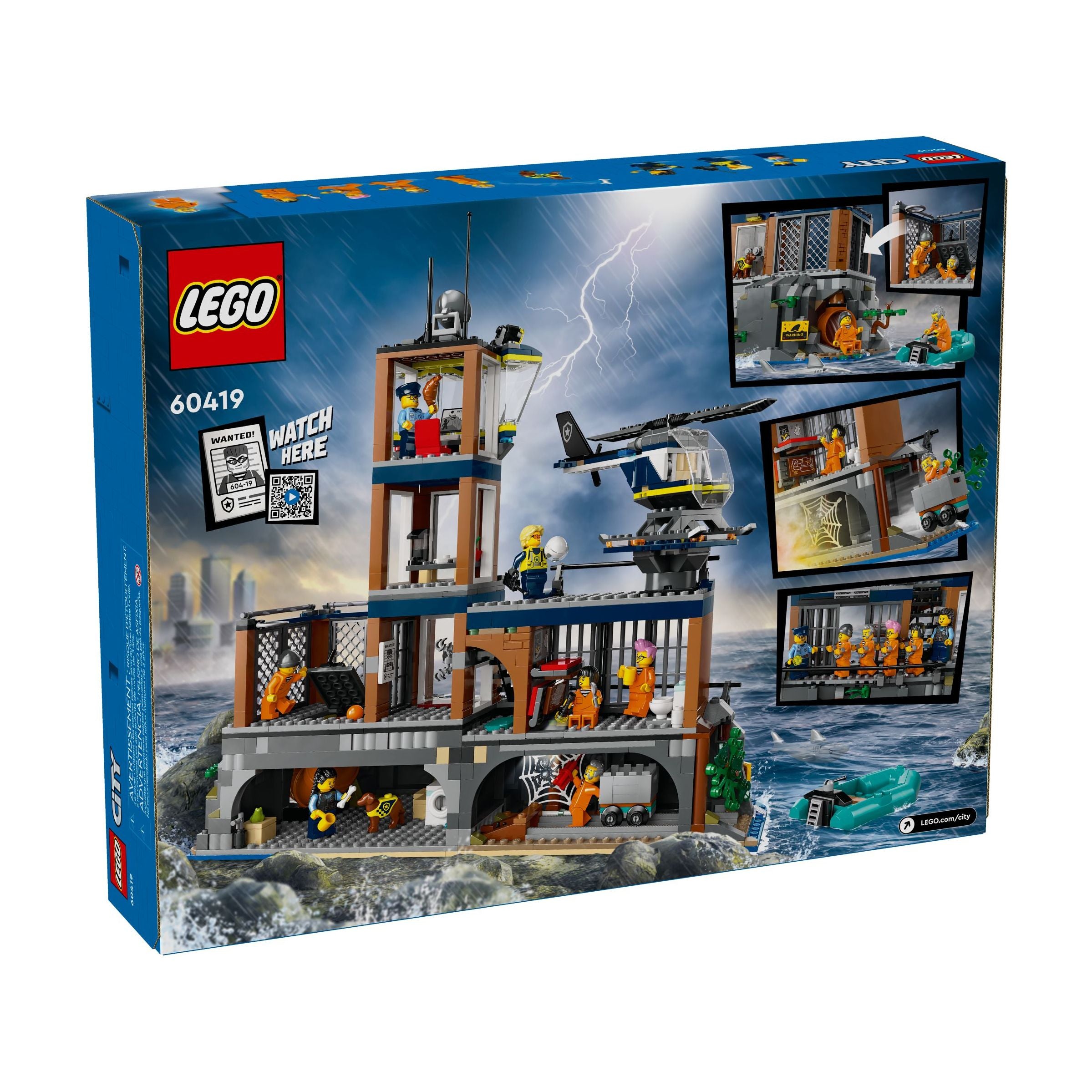 LEGO City Polizeistation auf der Gefängnisinsel 60419