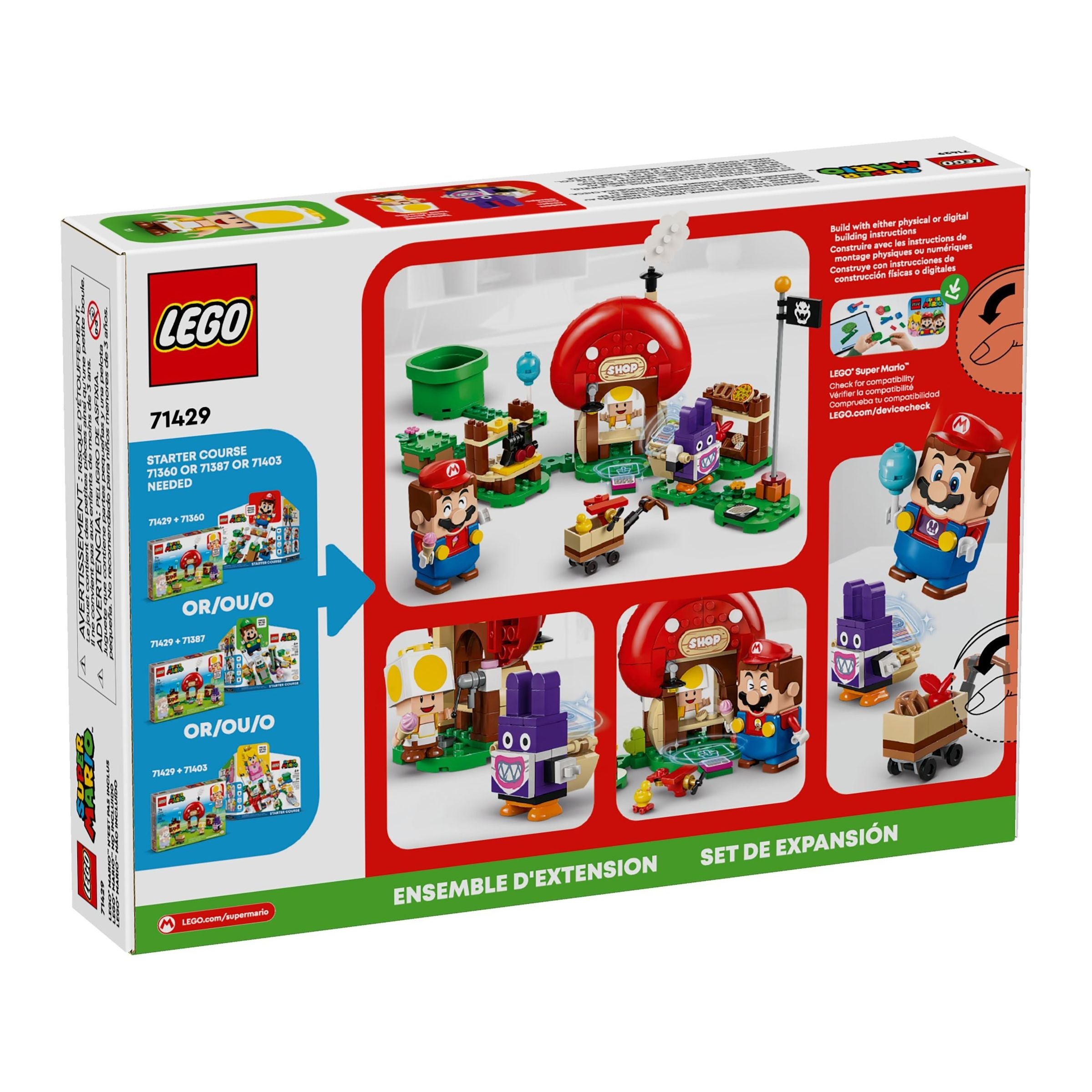 LEGO Super Mario Mopsie in Toads Laden - Erweiterungsset 71429