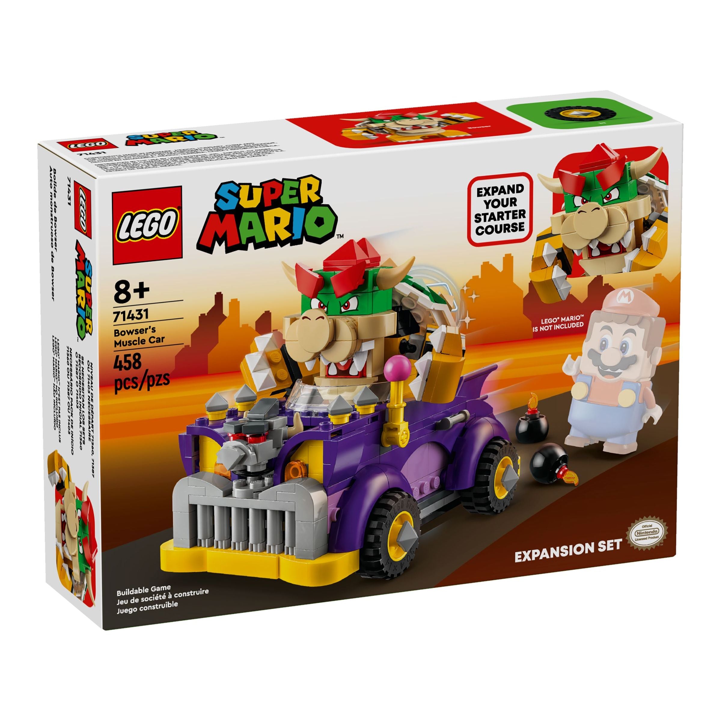 LEGO Super Mario Bowsers Monsterkarre - Erweiterungsset 71431