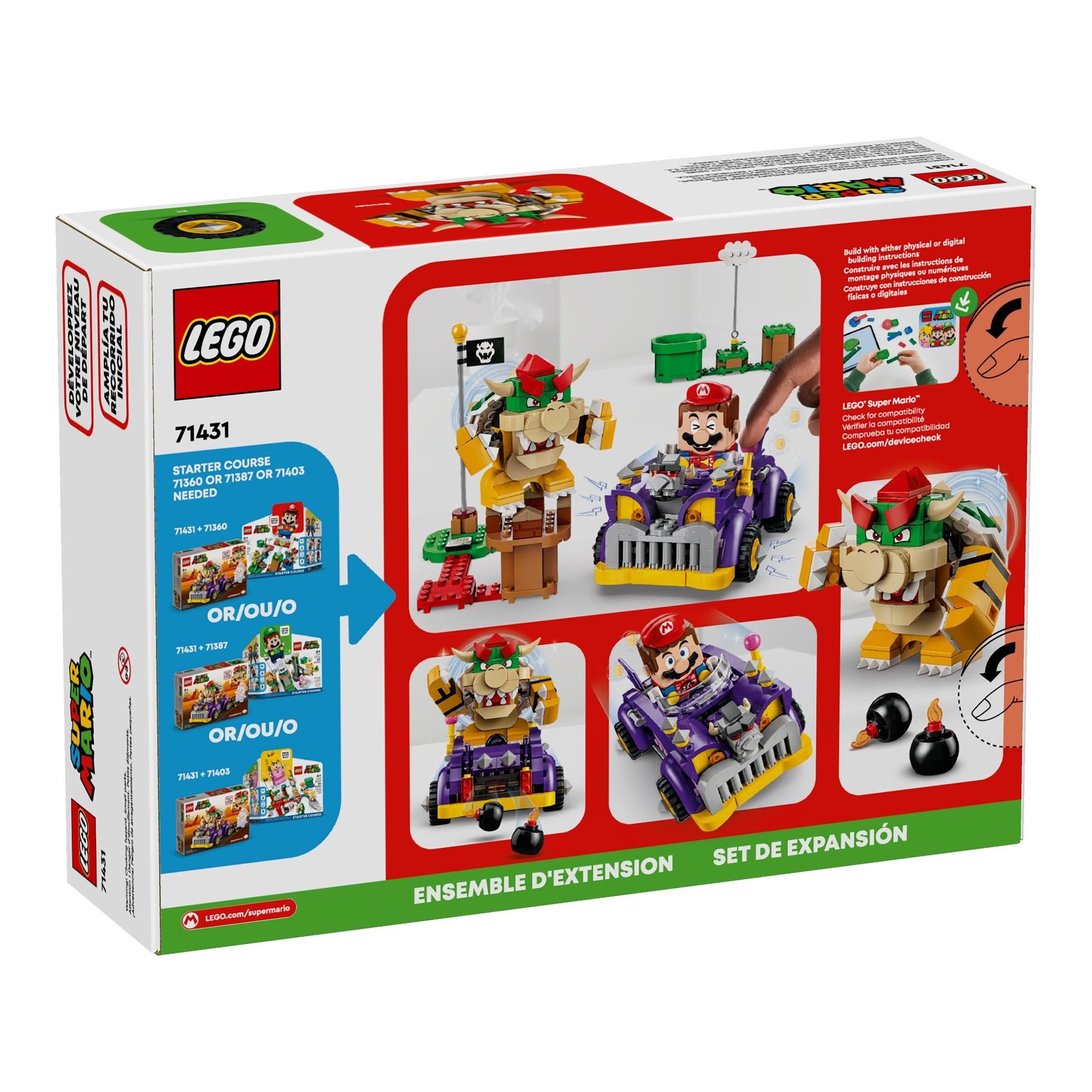LEGO Super Mario Bowsers Monsterkarre - Erweiterungsset 71431