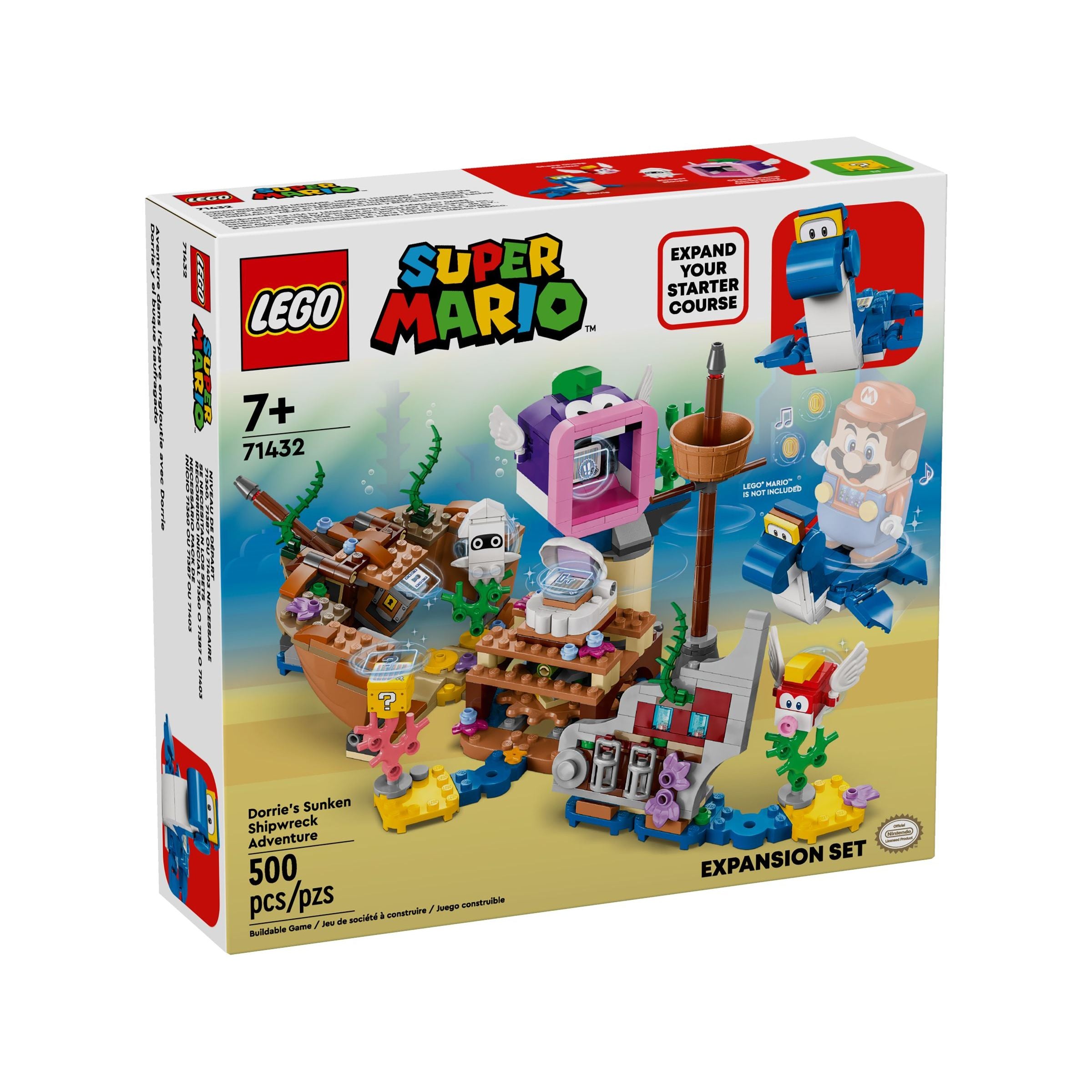 LEGO Super Mario Dorrie und das versunkene Schiff - Erweiterungsset 71432