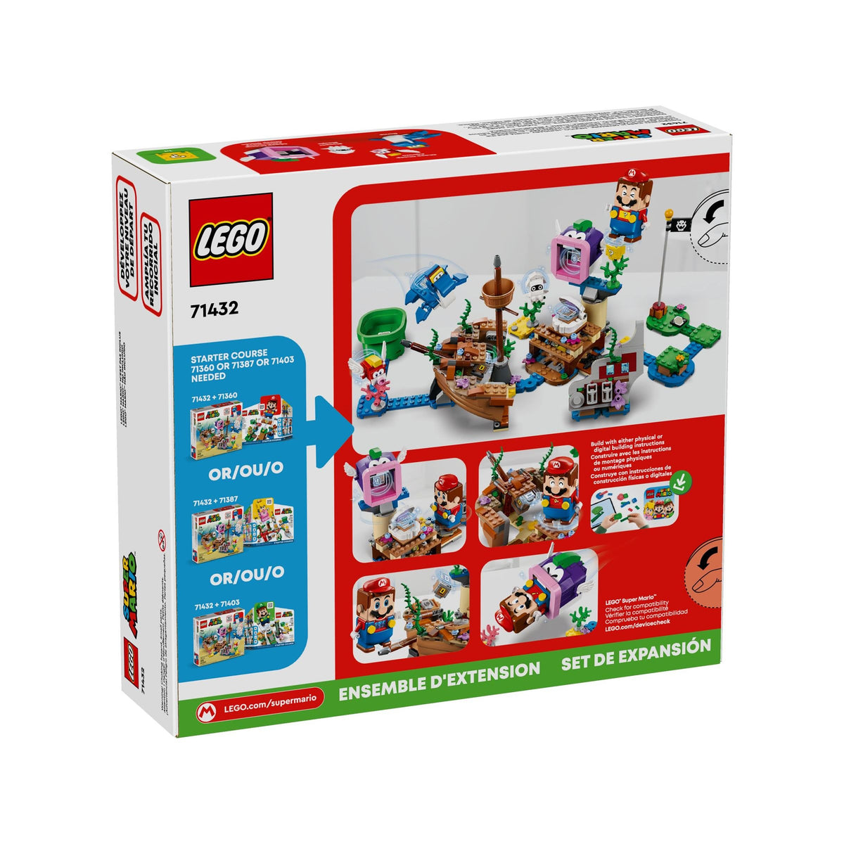 LEGO Super Mario Dorrie und das versunkene Schiff - Erweiterungsset 71432