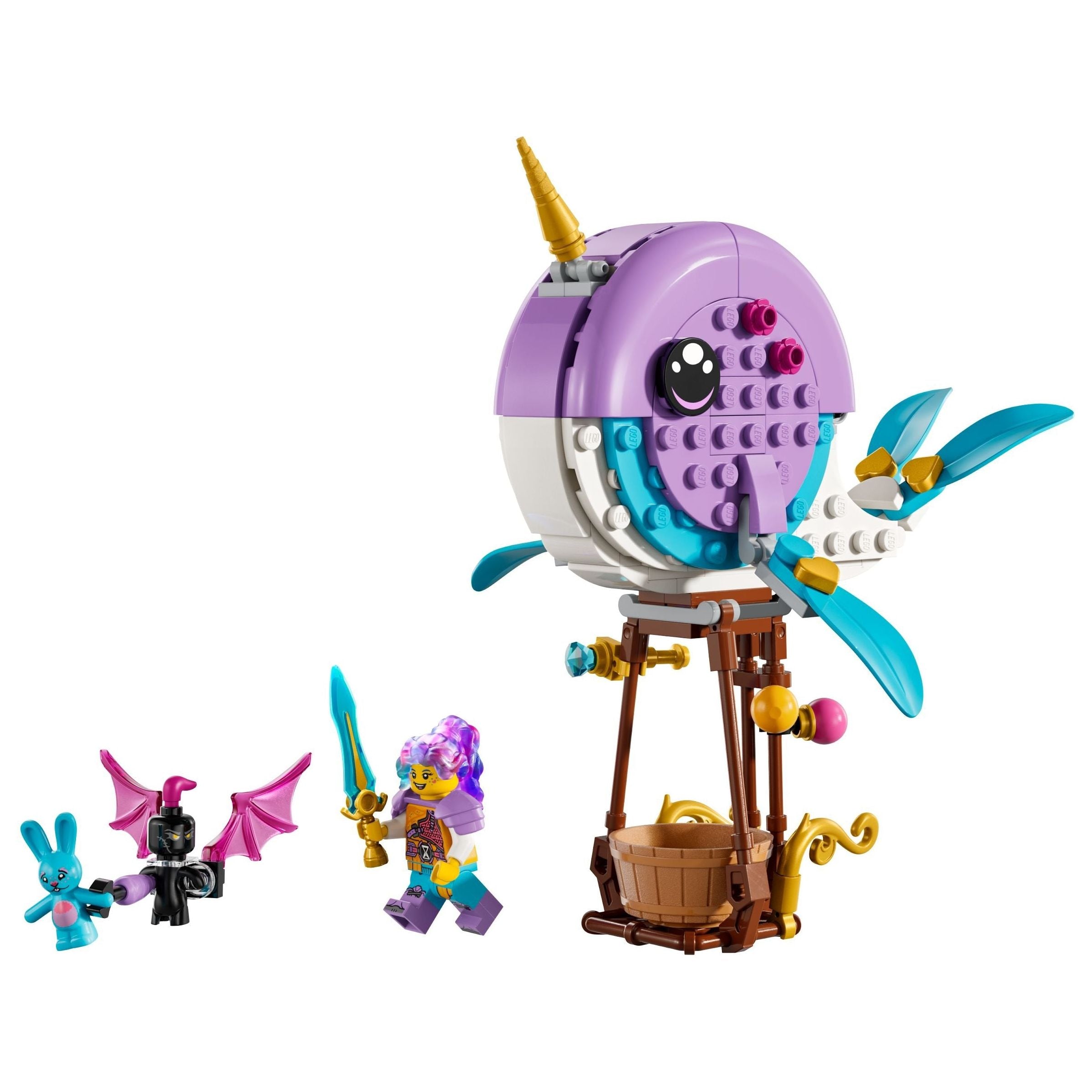LEGO DreamZzz Izzies Narwal-Heissluftballon 71472