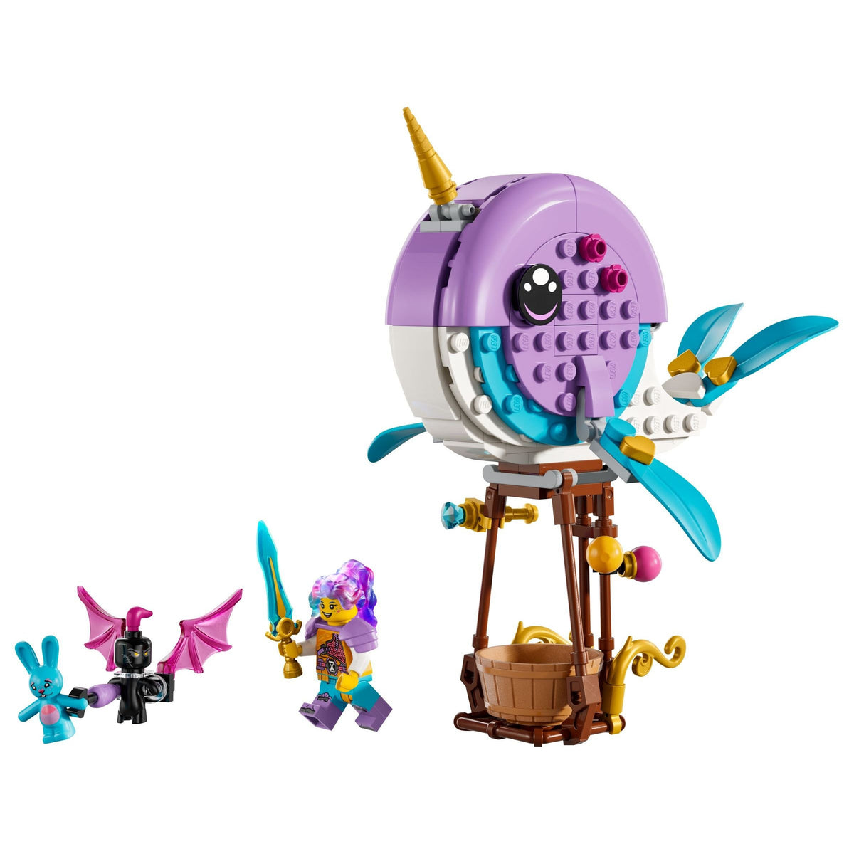 LEGO DreamZzz Izzies Narwal-Heissluftballon 71472