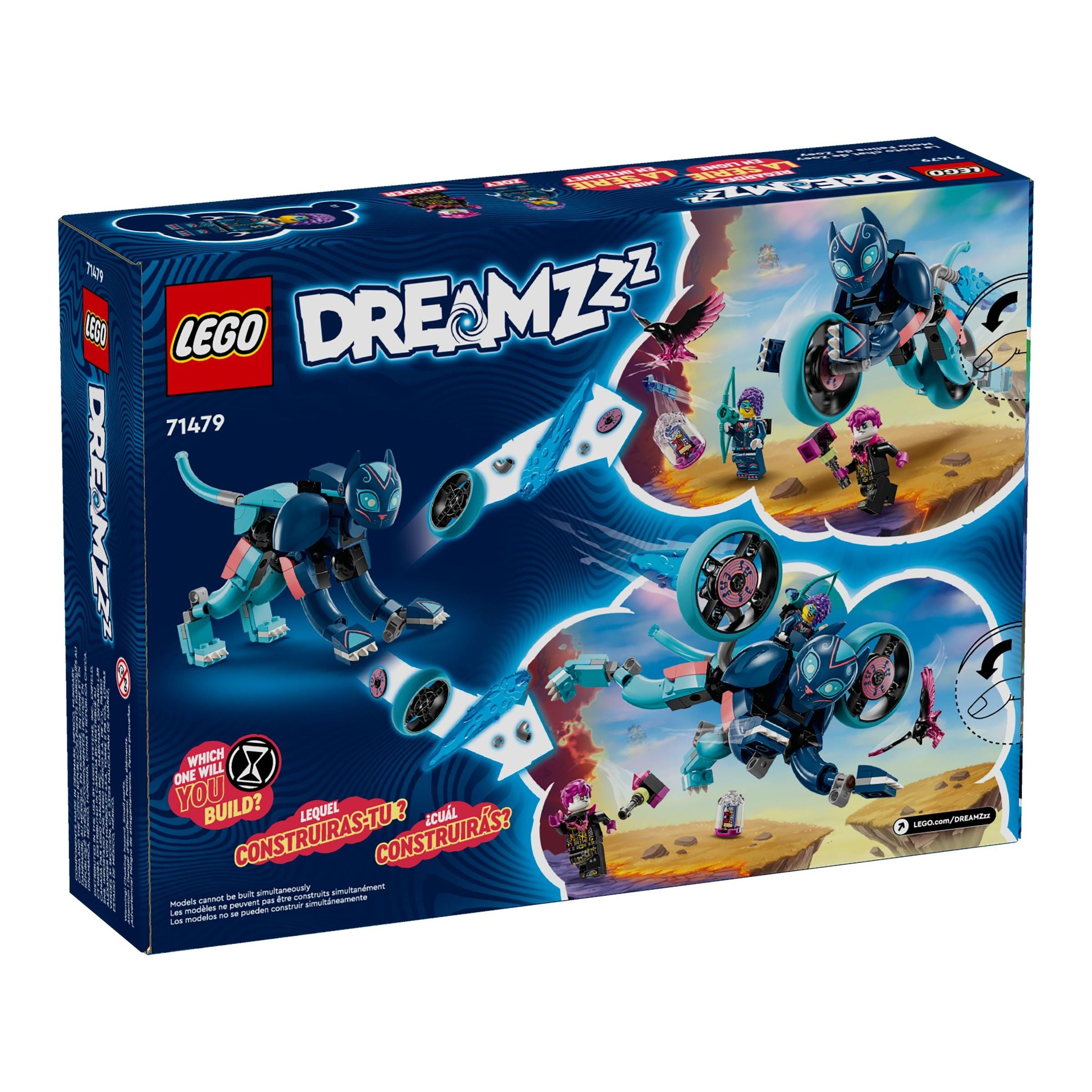 LEGO DreamZzz Zoeys Katzenmotorrad 71479