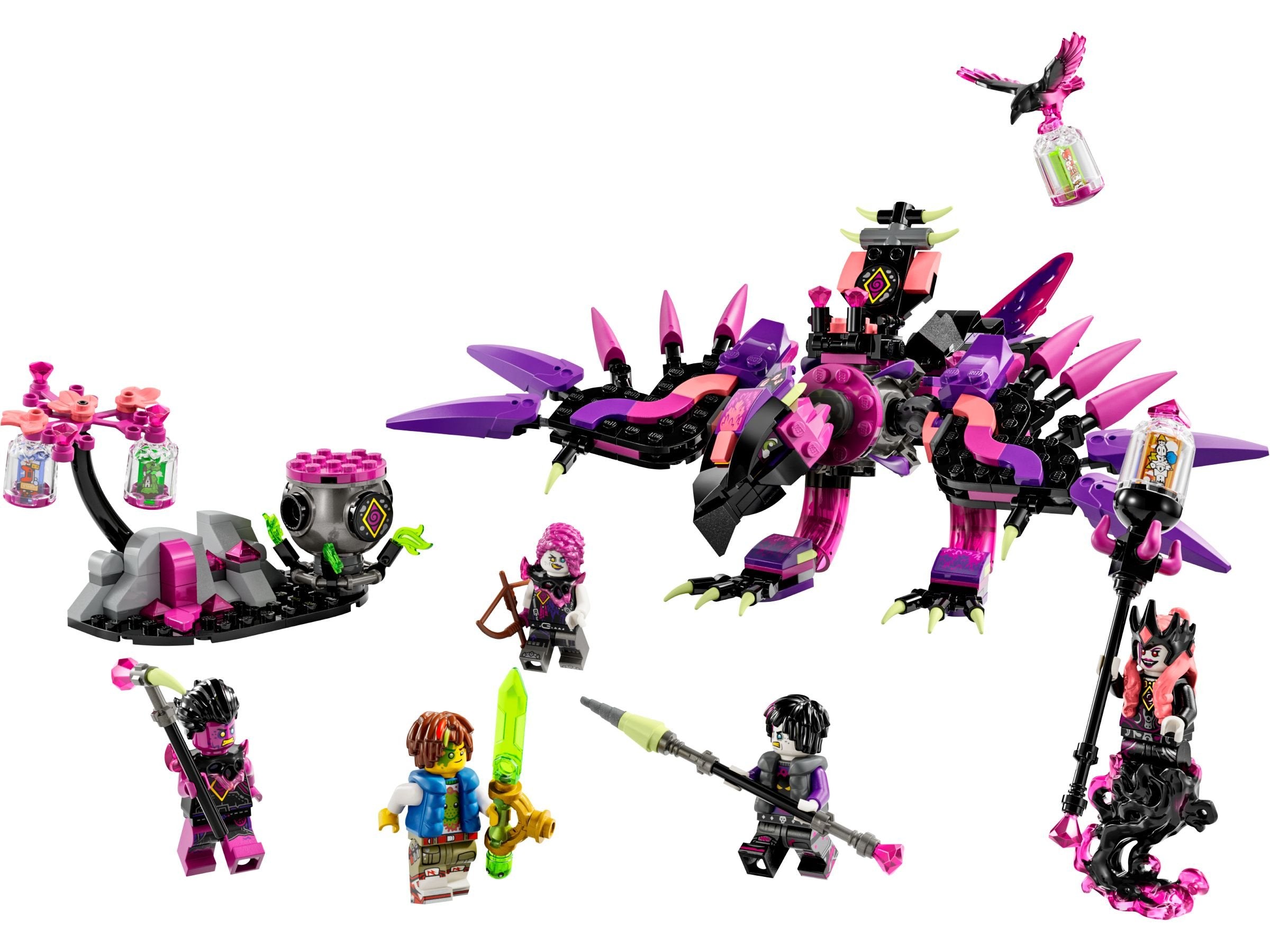 LEGO DreamZzz Die Albtraumkreaturen der Nimmerhexe 71483