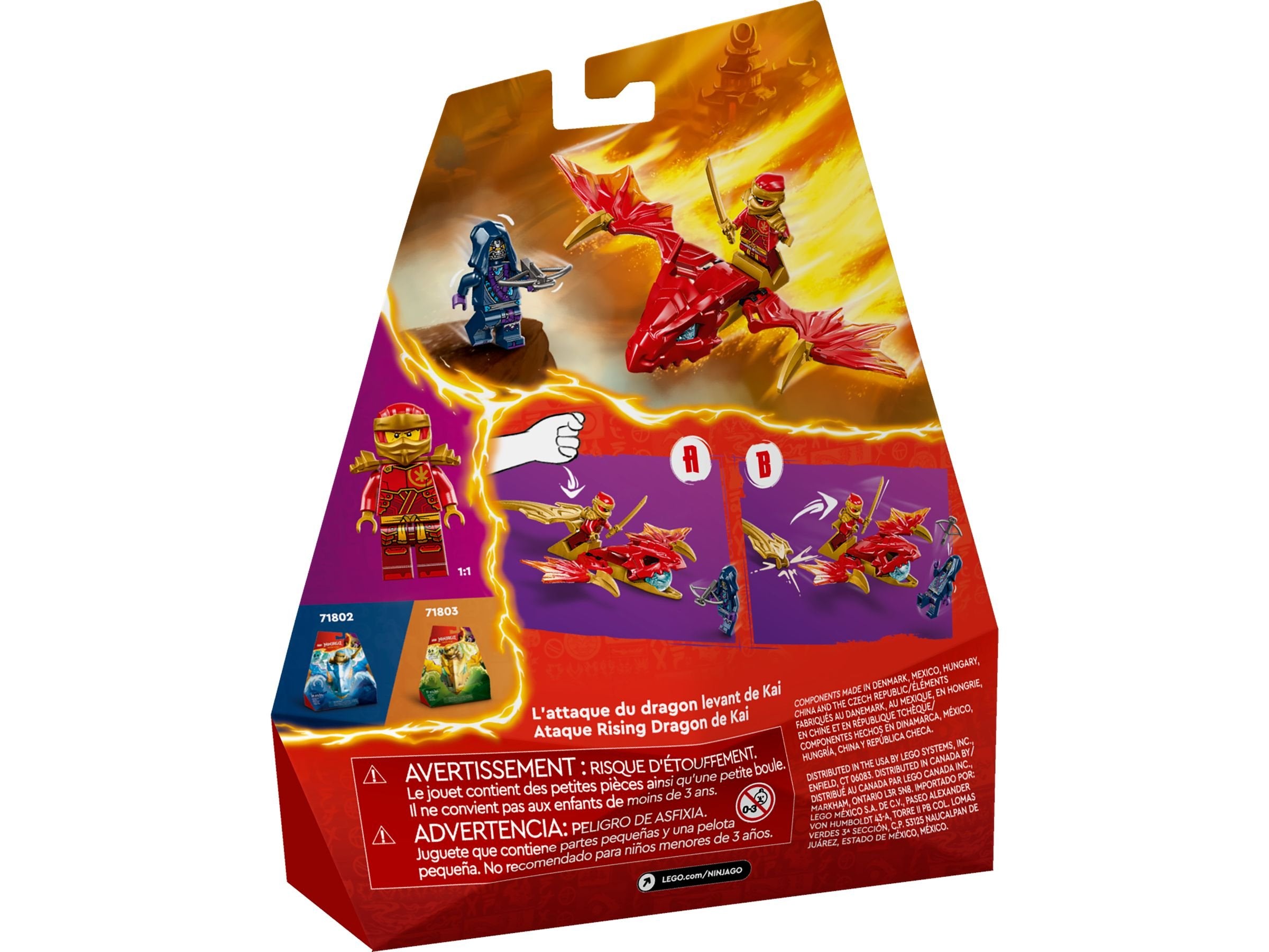 LEGO Ninjago Kais Drachengleiter 71801