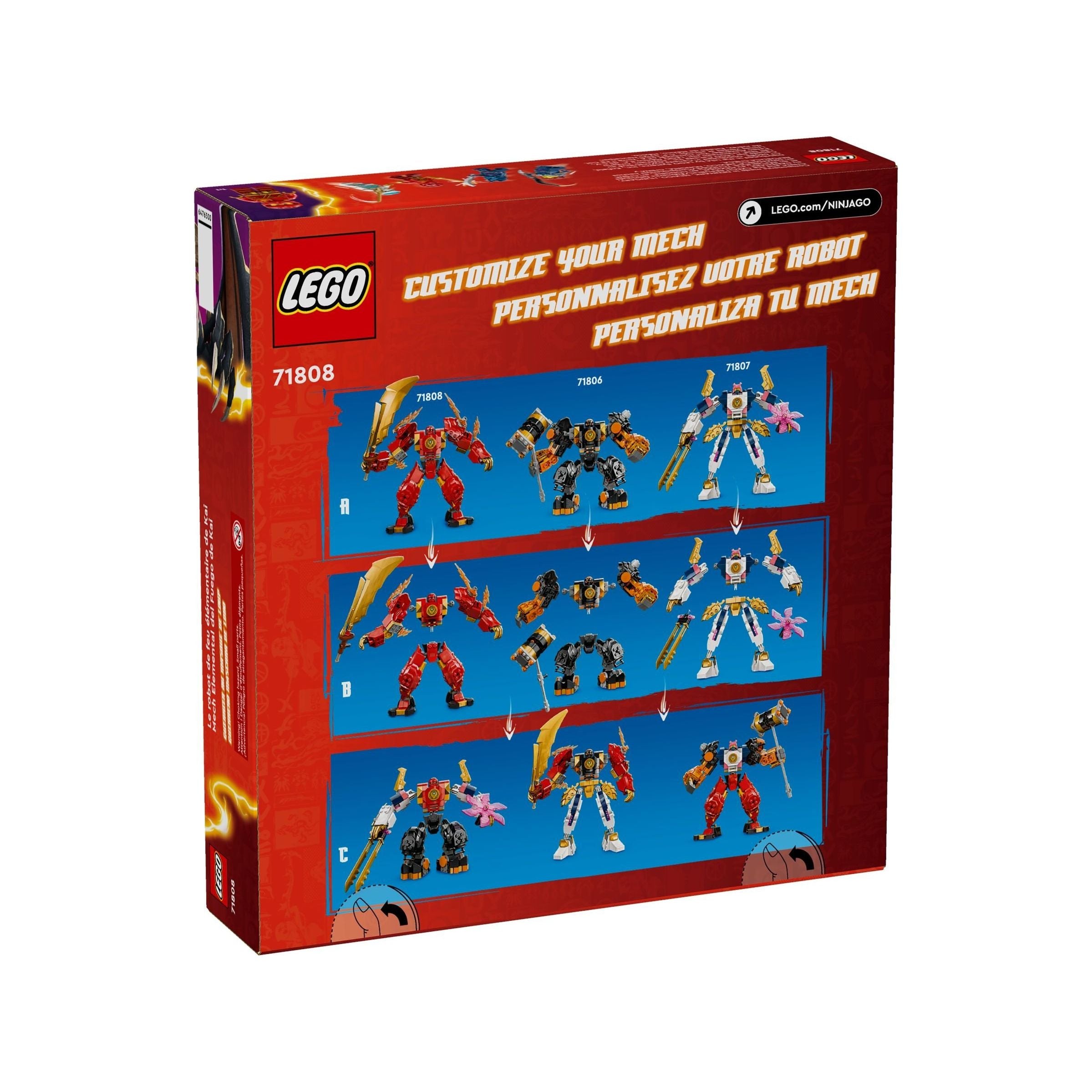 LEGO Ninjago Kais Feuermech 71808